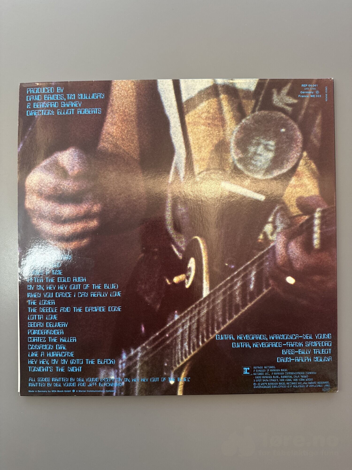LP - Neil Young - Live Rust, bilde 2