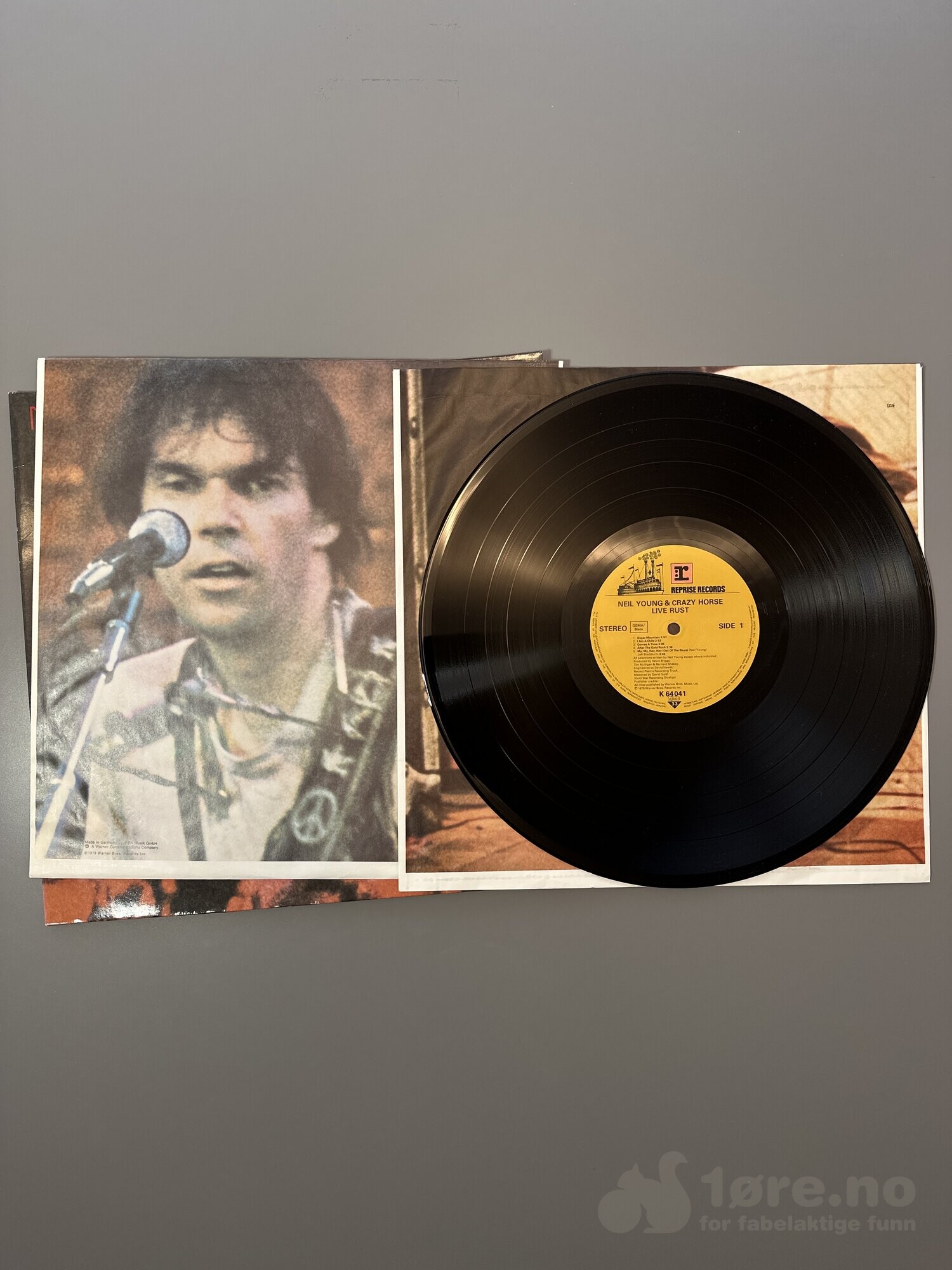 LP - Neil Young - Live Rust, bilde 3