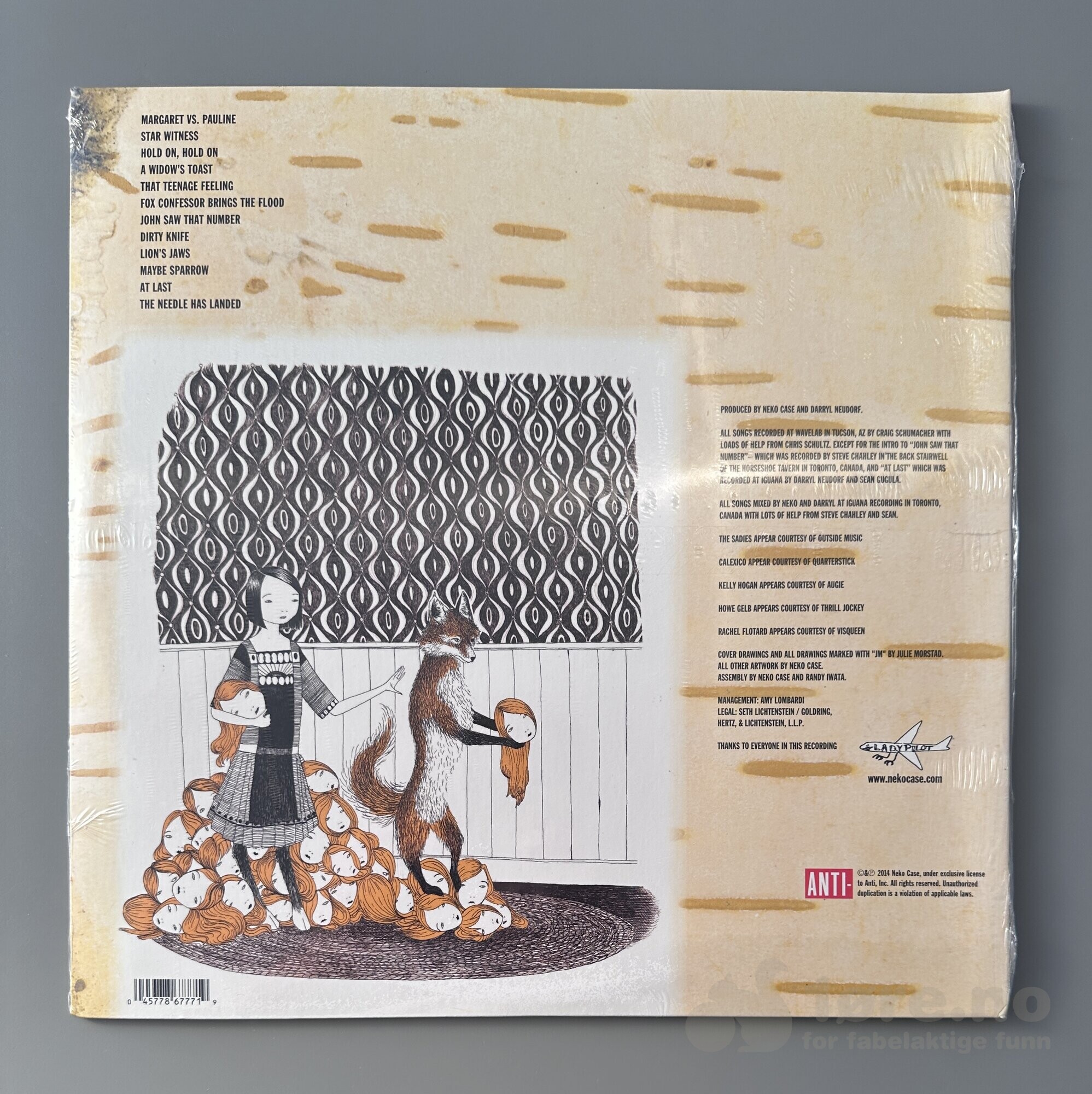 LP - Neko Case - Fox confessor brings the flood, bilde 2