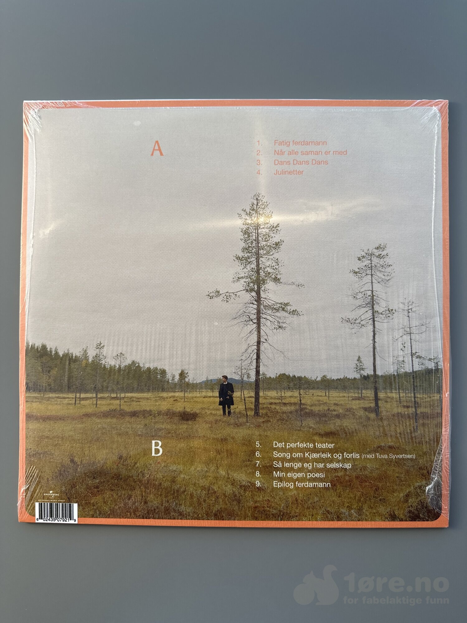 LP - Odd Nordstoga - Fatig Ferdamann, bilde 2