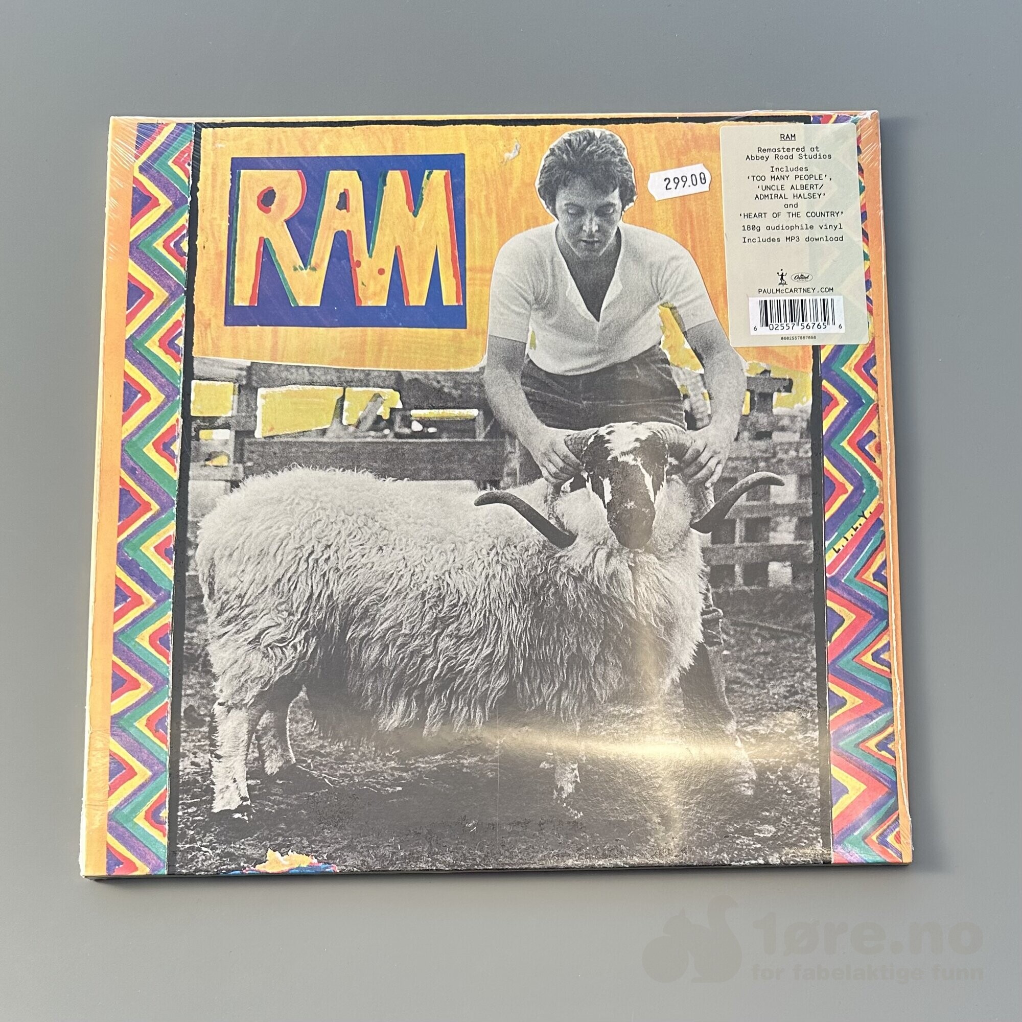 LP – Paul and Linda McCartney – Ram