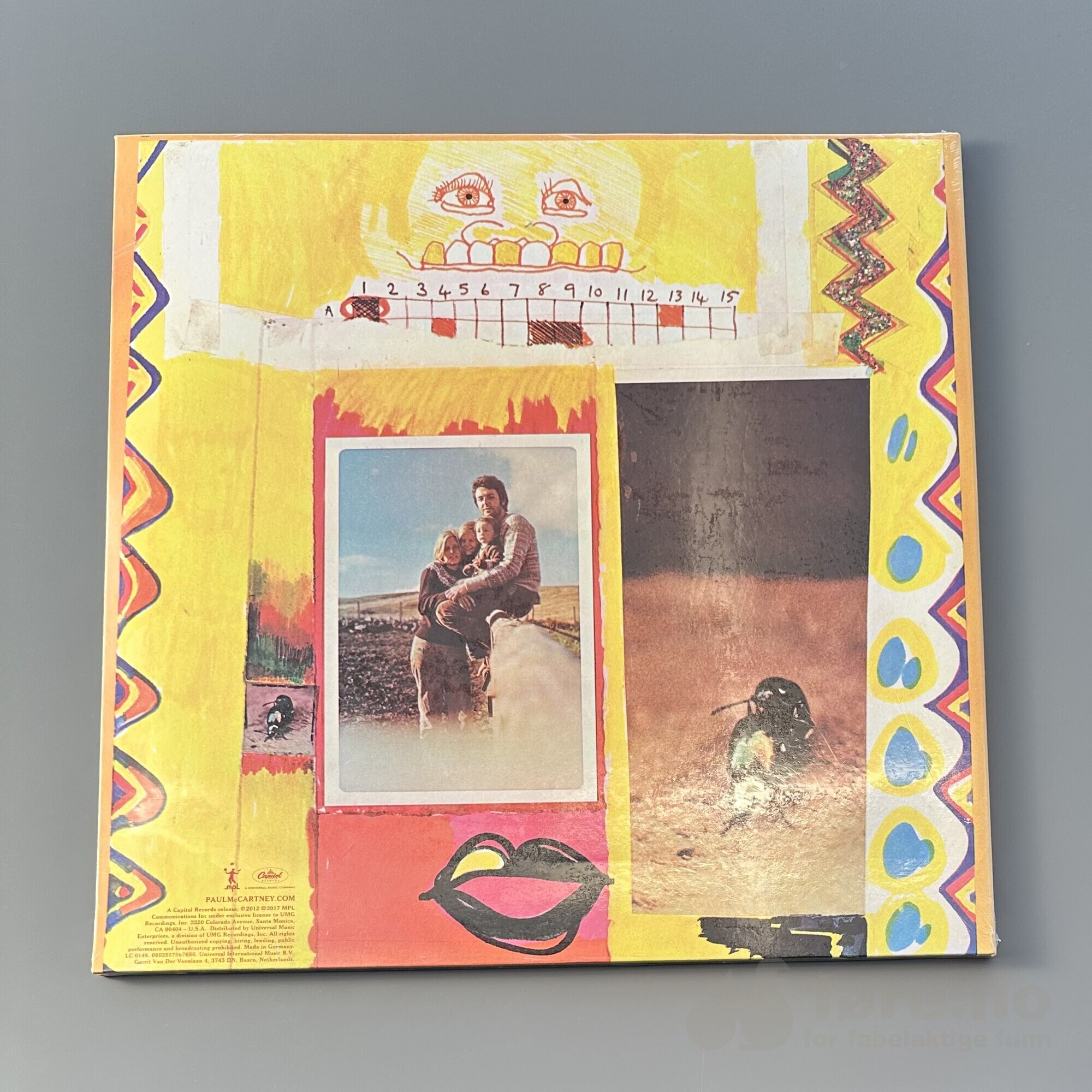LP – Paul and Linda McCartney – Ram, bilde 2