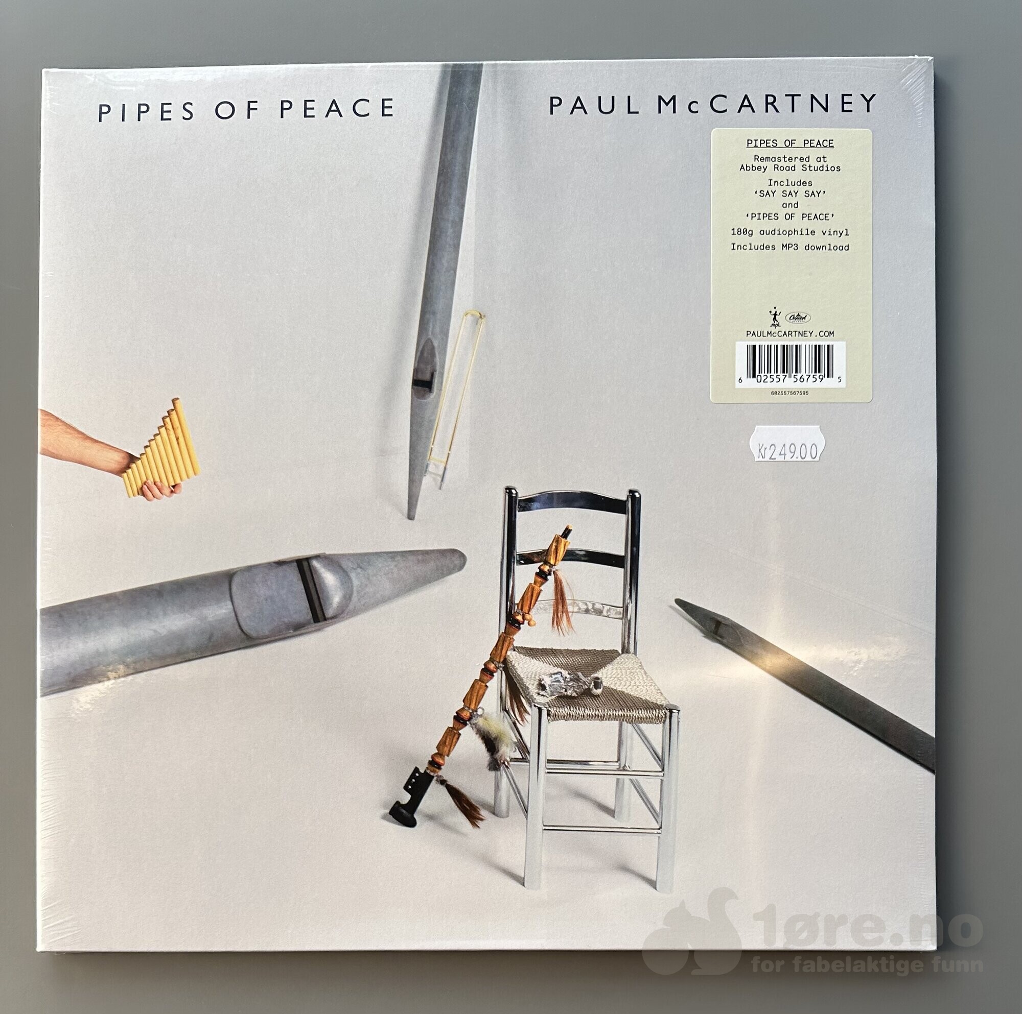 LP - Paul McCartney - Pipes of Peace