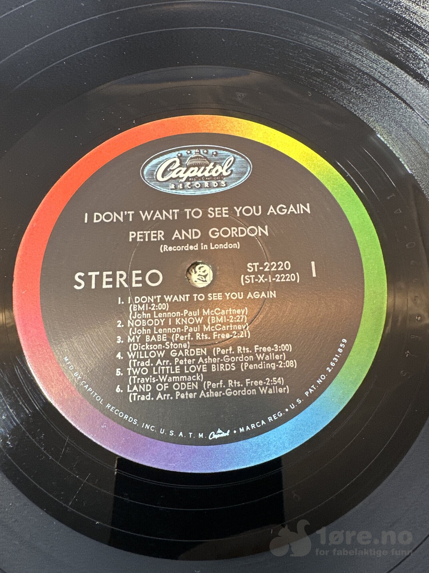 LP - Peter and Gordon - I don’t want to see you again, bilde 3