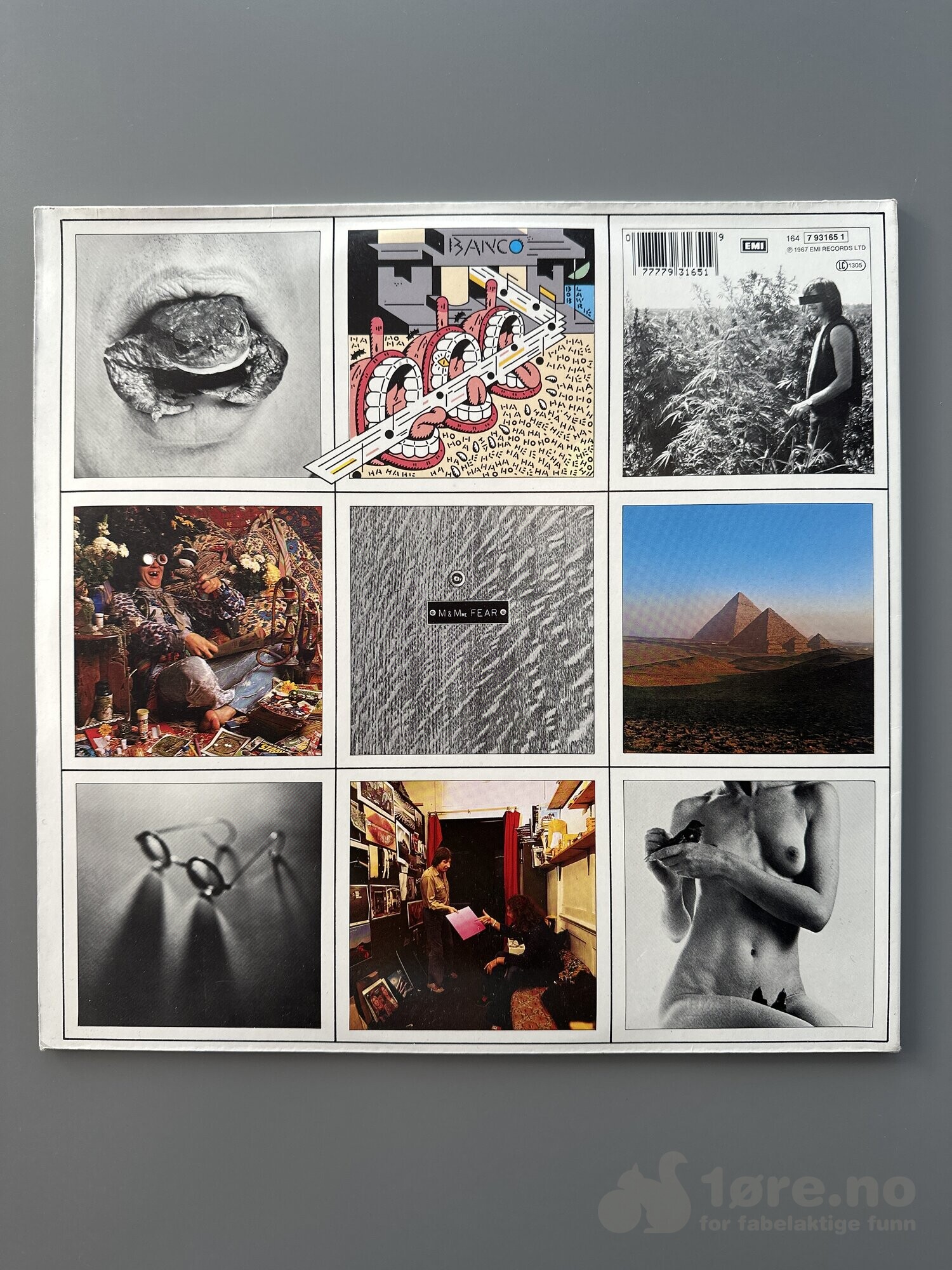 LP - Pink Floyd - A nice papir, bilde 2