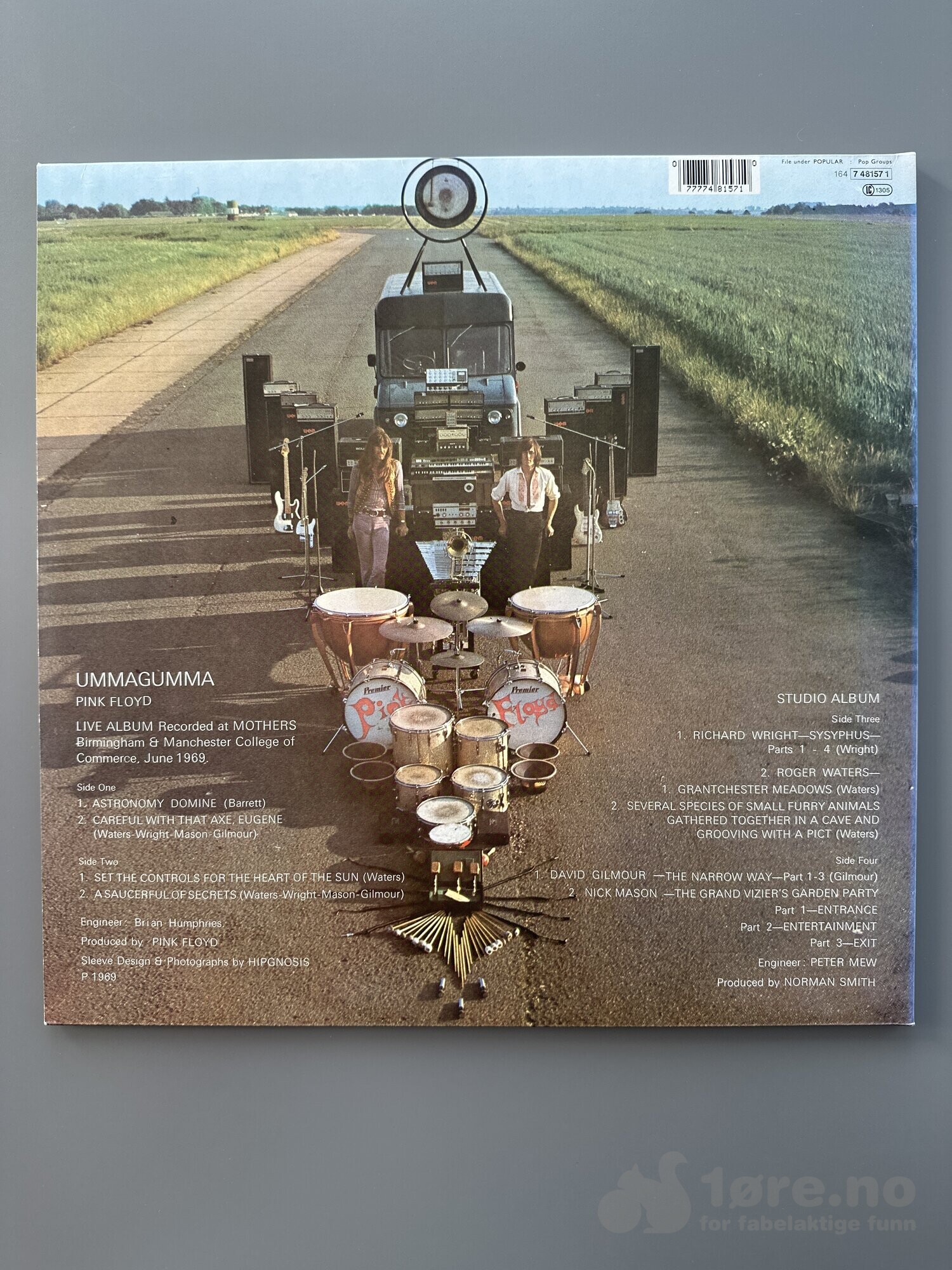 LP - Pink Floyd - Ummagumma, bilde 2