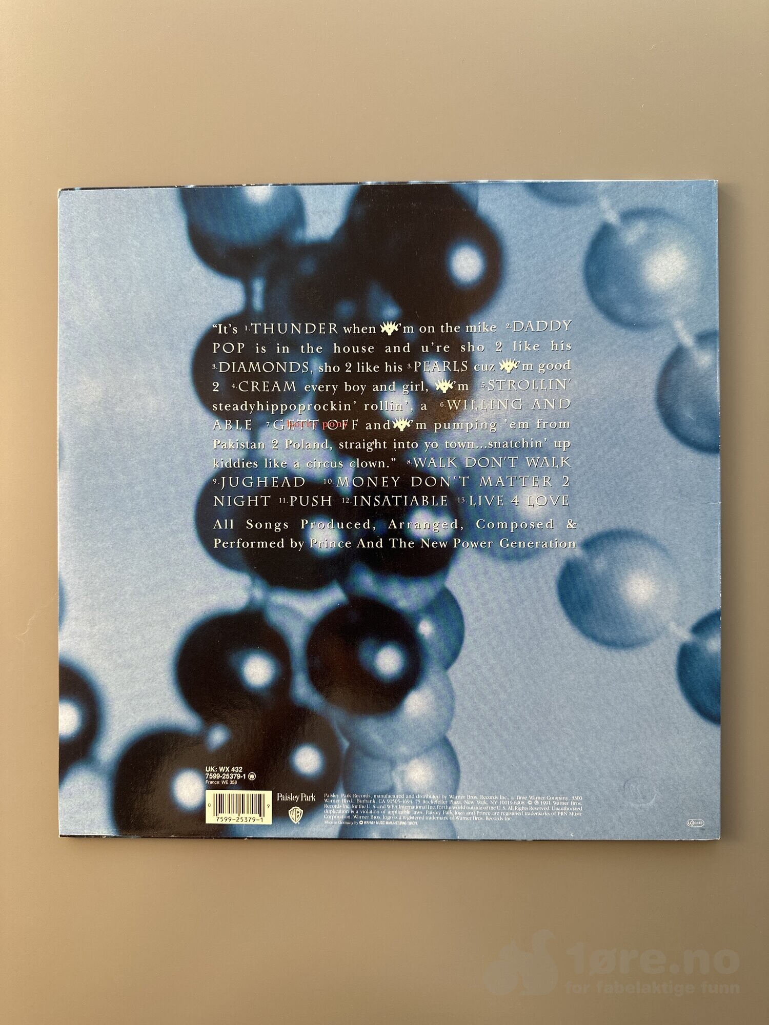 LP - Prince - Diamonds and Pearls, bilde 2