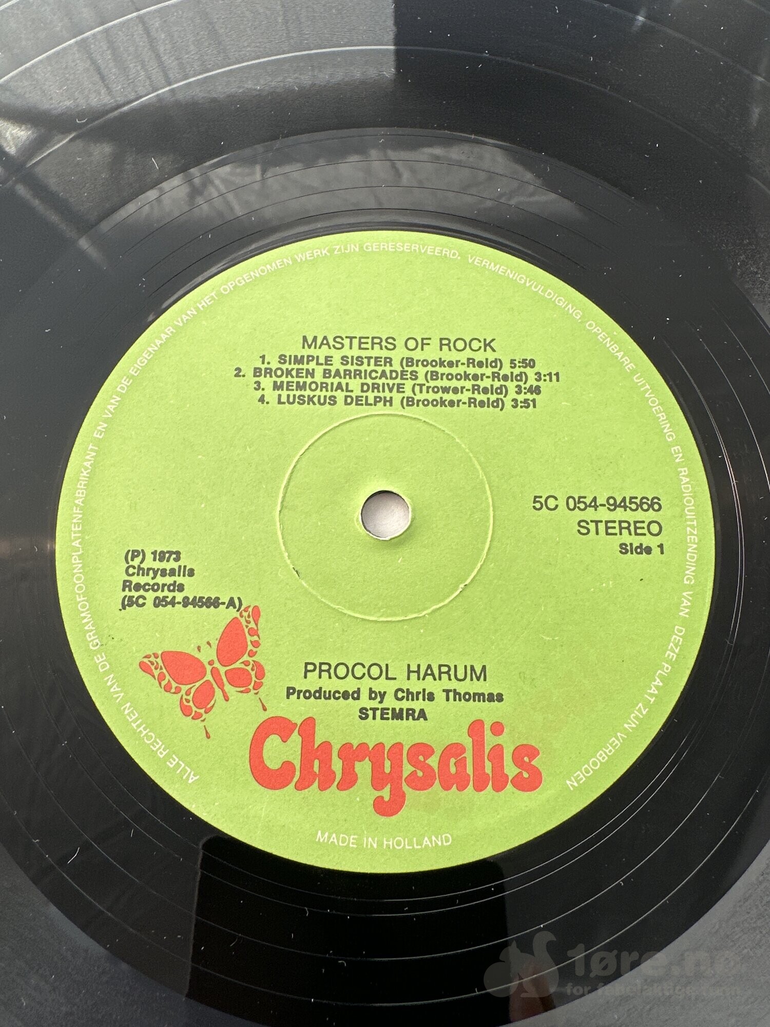 LP - Procol Harum - Broken barricades, bilde 3