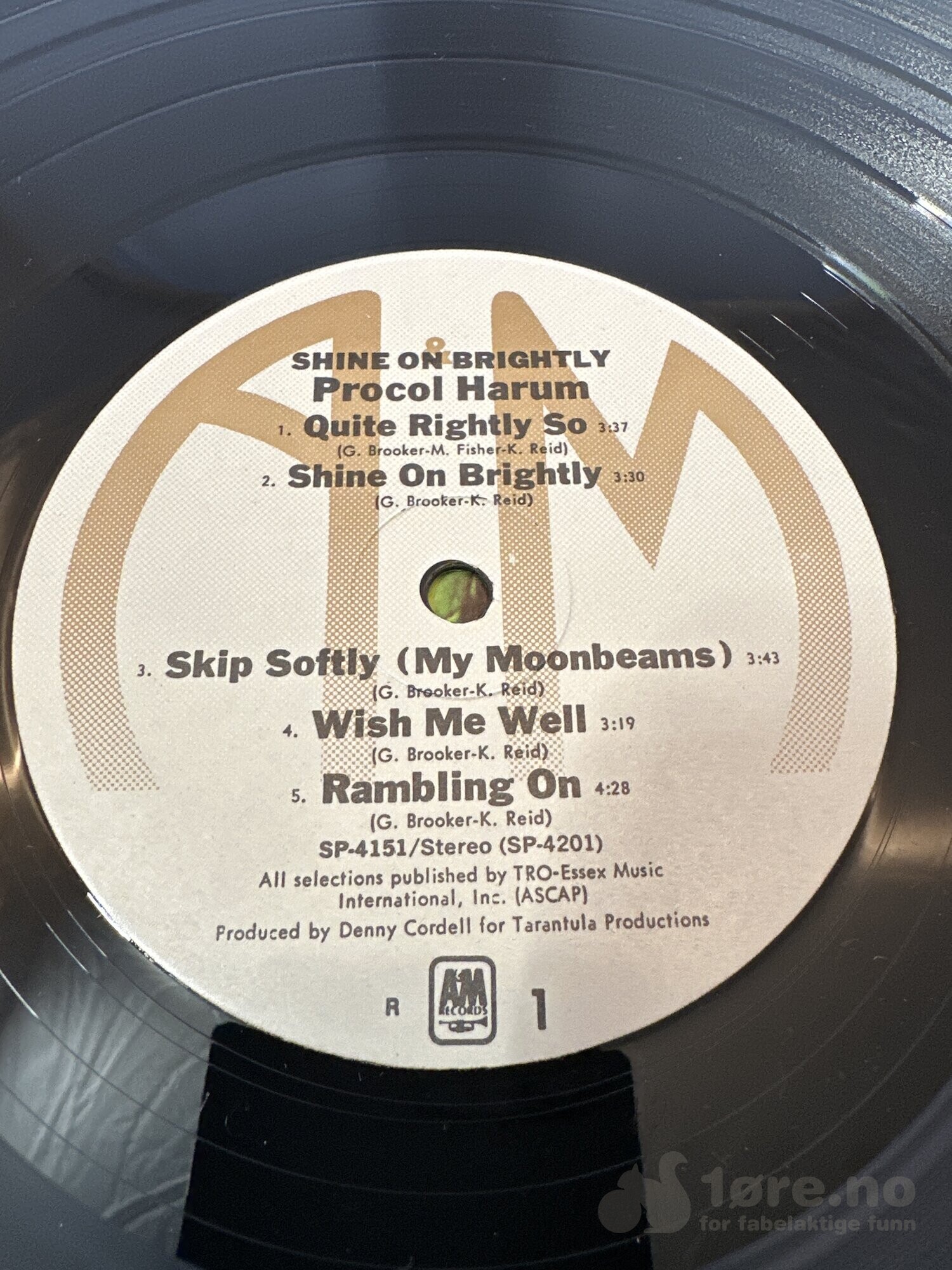 LP - Procol Harum - Shine on brightly, bilde 3