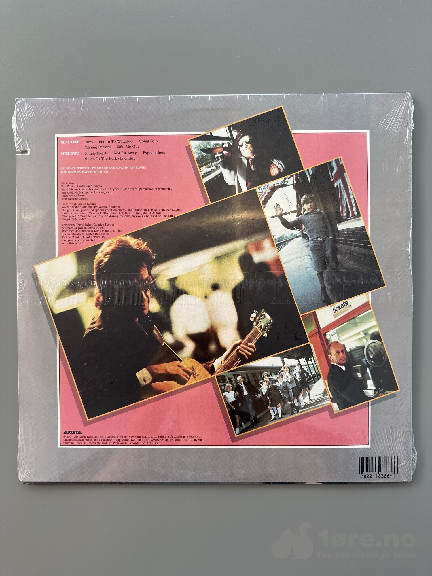 LP - Ray Davies - Return to Waterloo, bilde 2