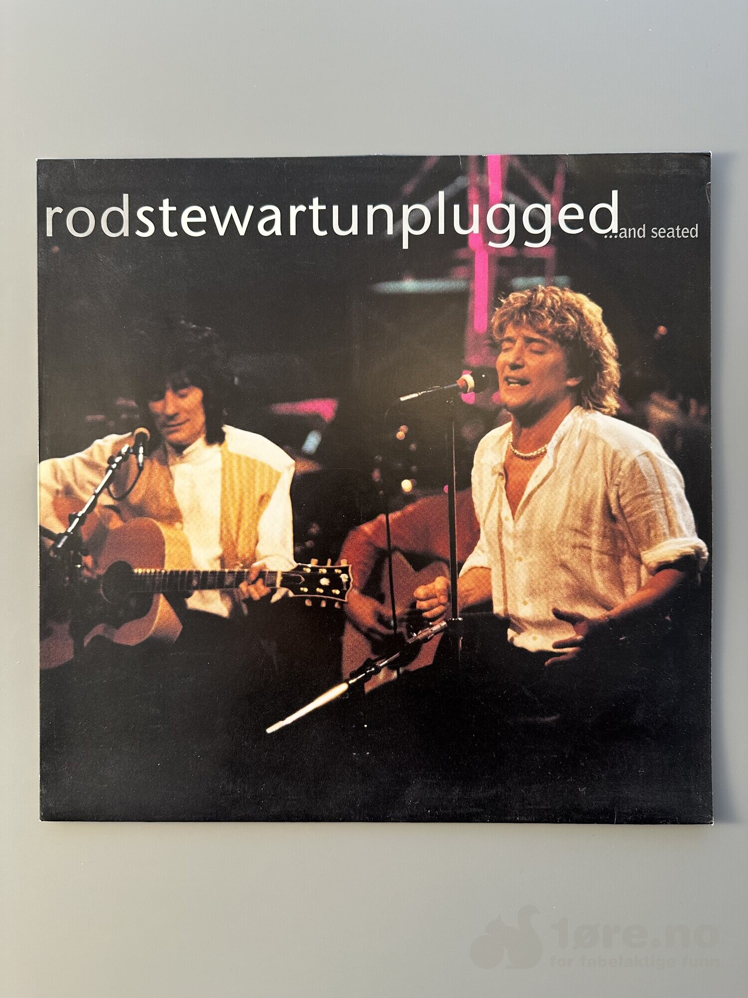 LP - Rod Stewart - Unplugged and seated