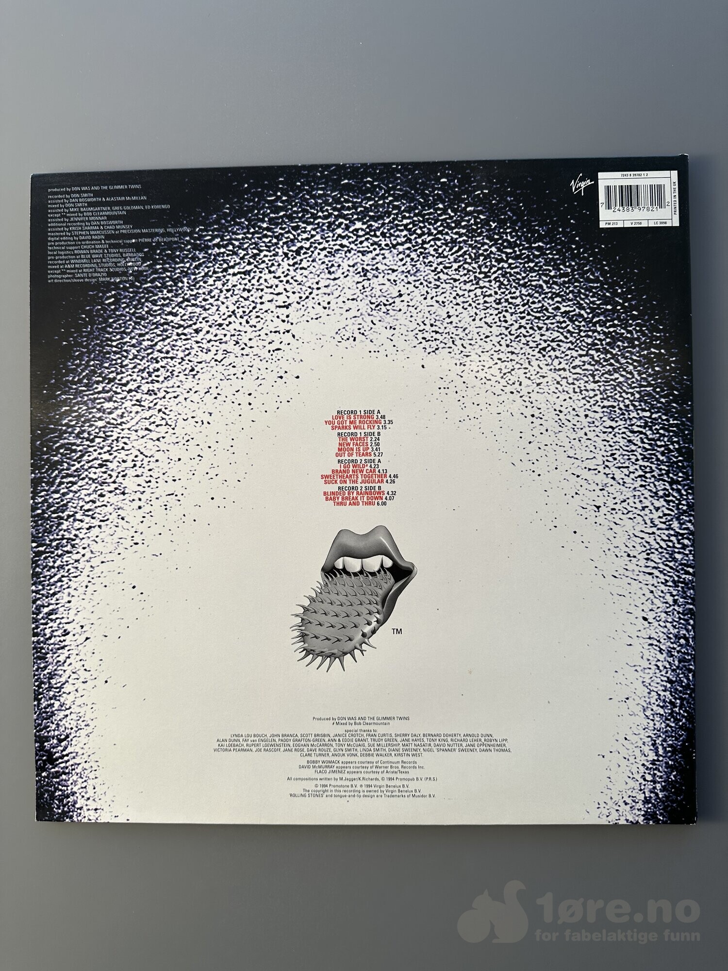 LP - Rolling Stones- Voodoo Lounge, bilde 2