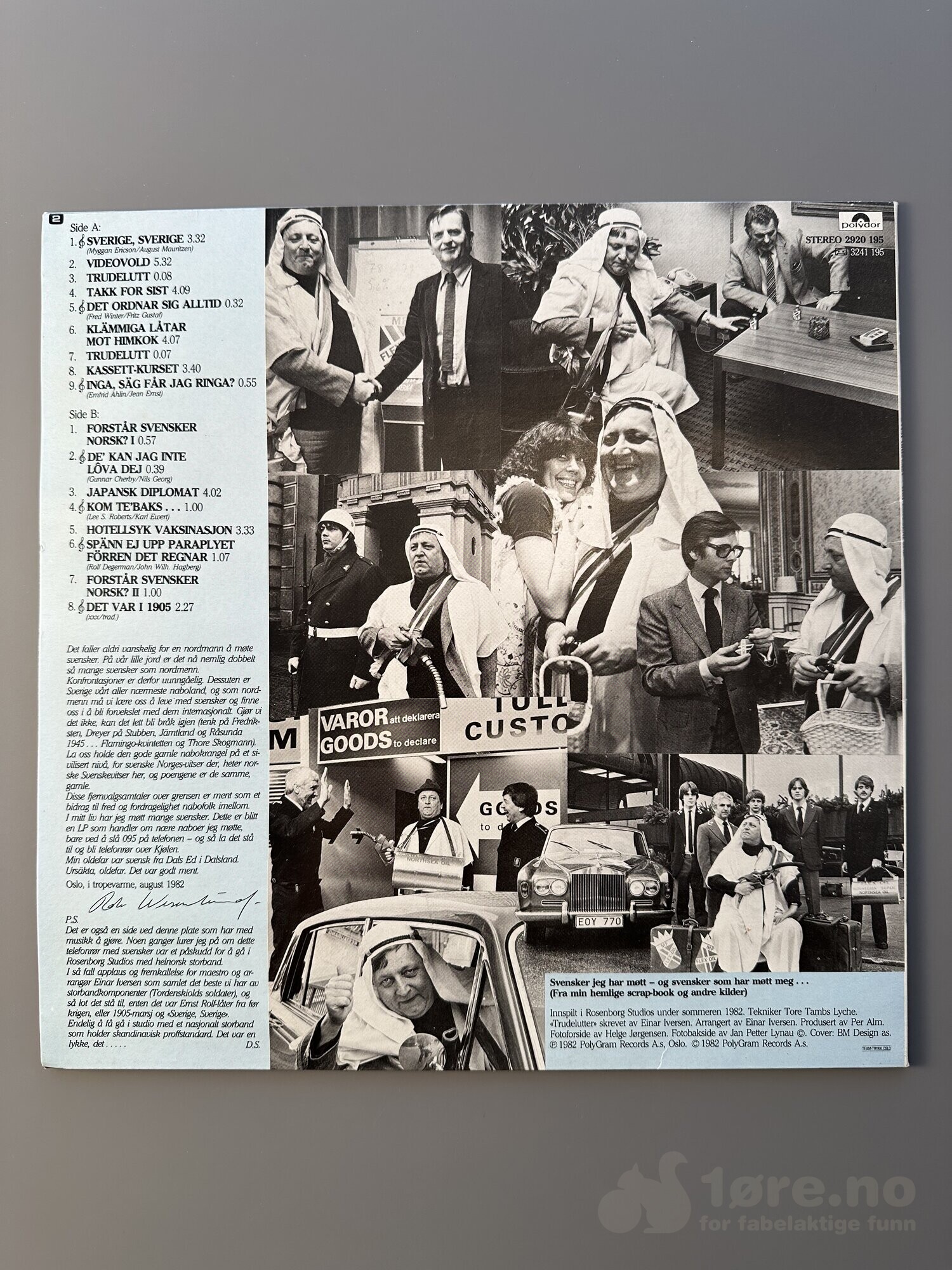 LP - Rolv Wesenlund - Over Grensen, bilde 2