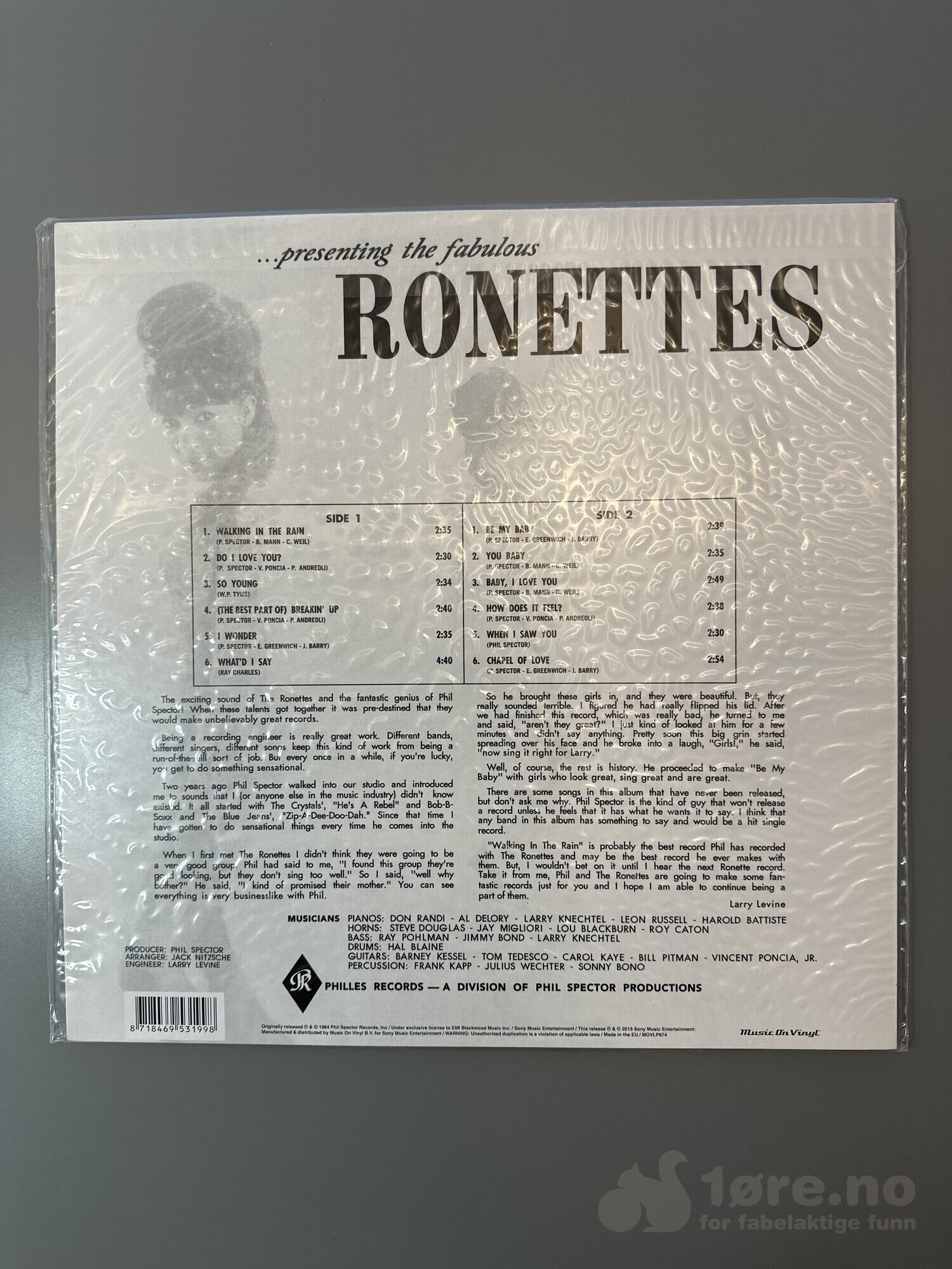 LP - Ronettes - Veronica, bilde 2
