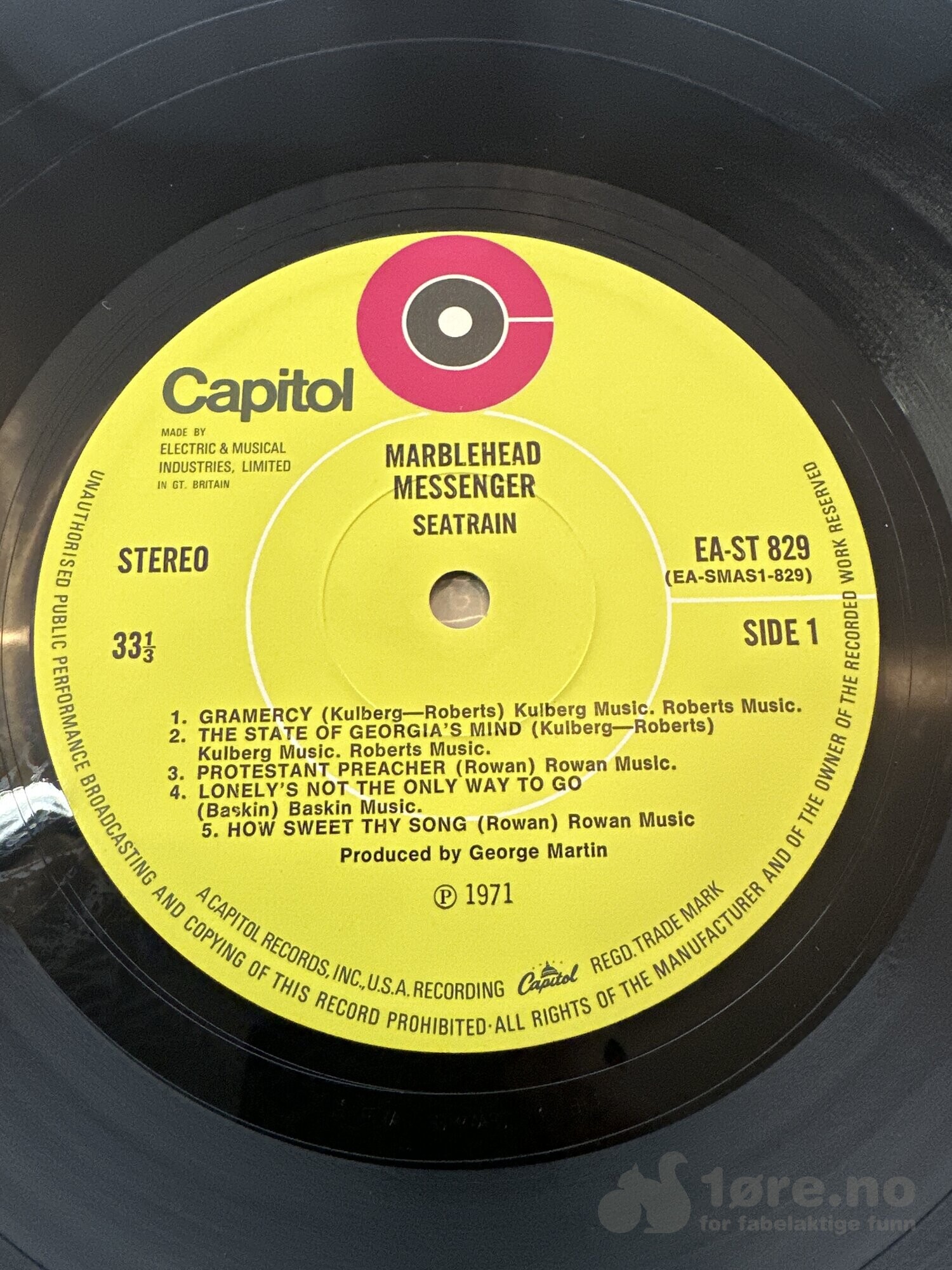 LP - Seatrain - Marblehead messenger, bilde 3