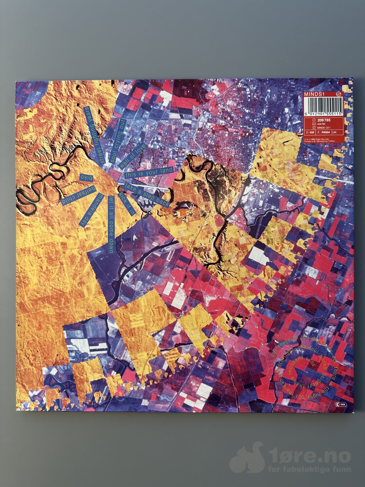LP - Simple Minds - Street Fighting, bilde 2