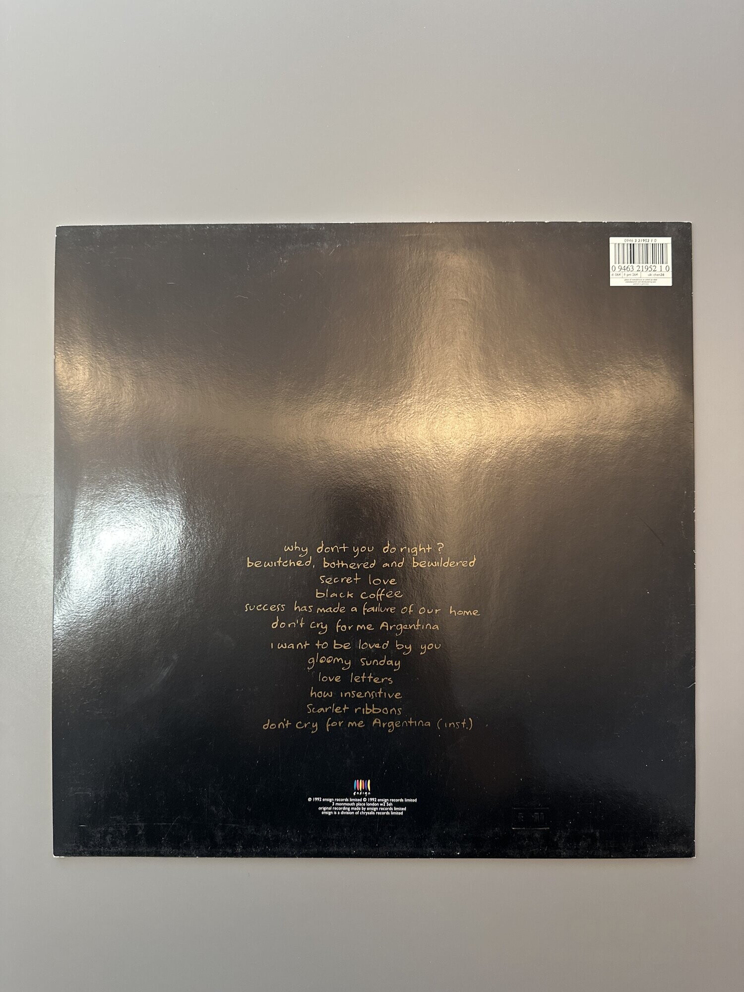 LP - Sinead O’Connor - Am i not your Girl?, bilde 2