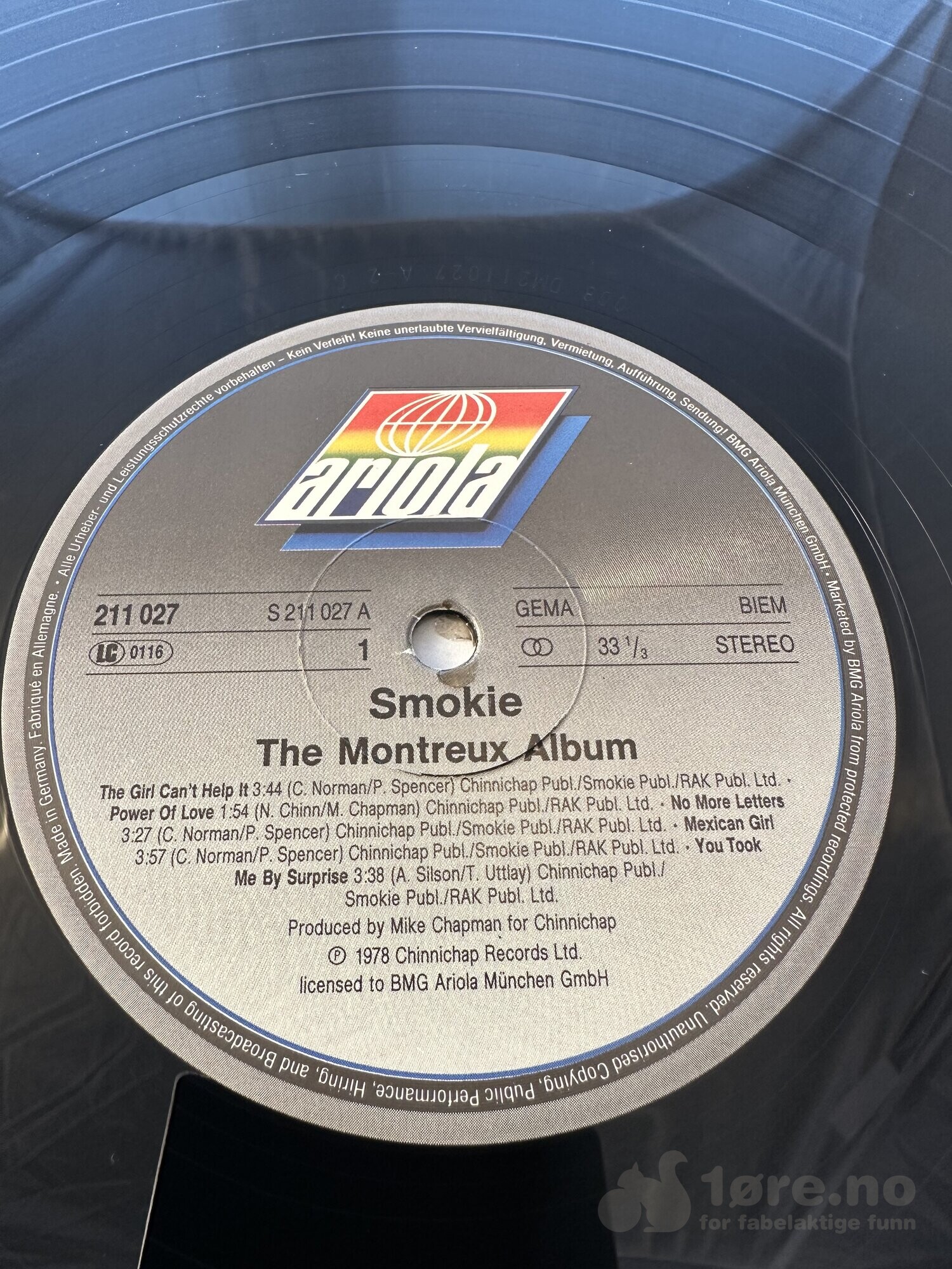 LP - Smokie - The montreux album, bilde 3