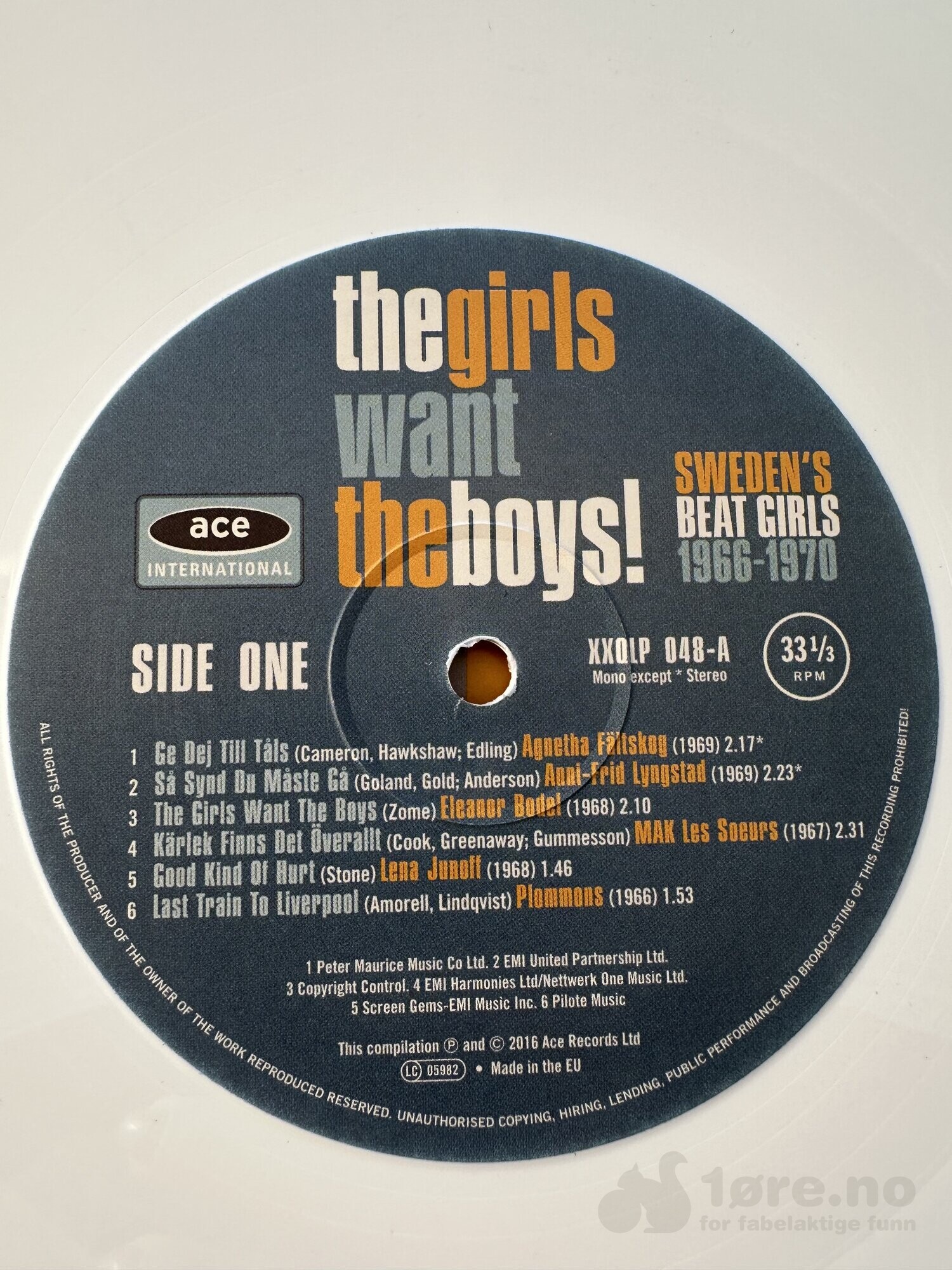 LP - Sweden’s Beat Girls 1966-1970 - The girls want theboys, bilde 3