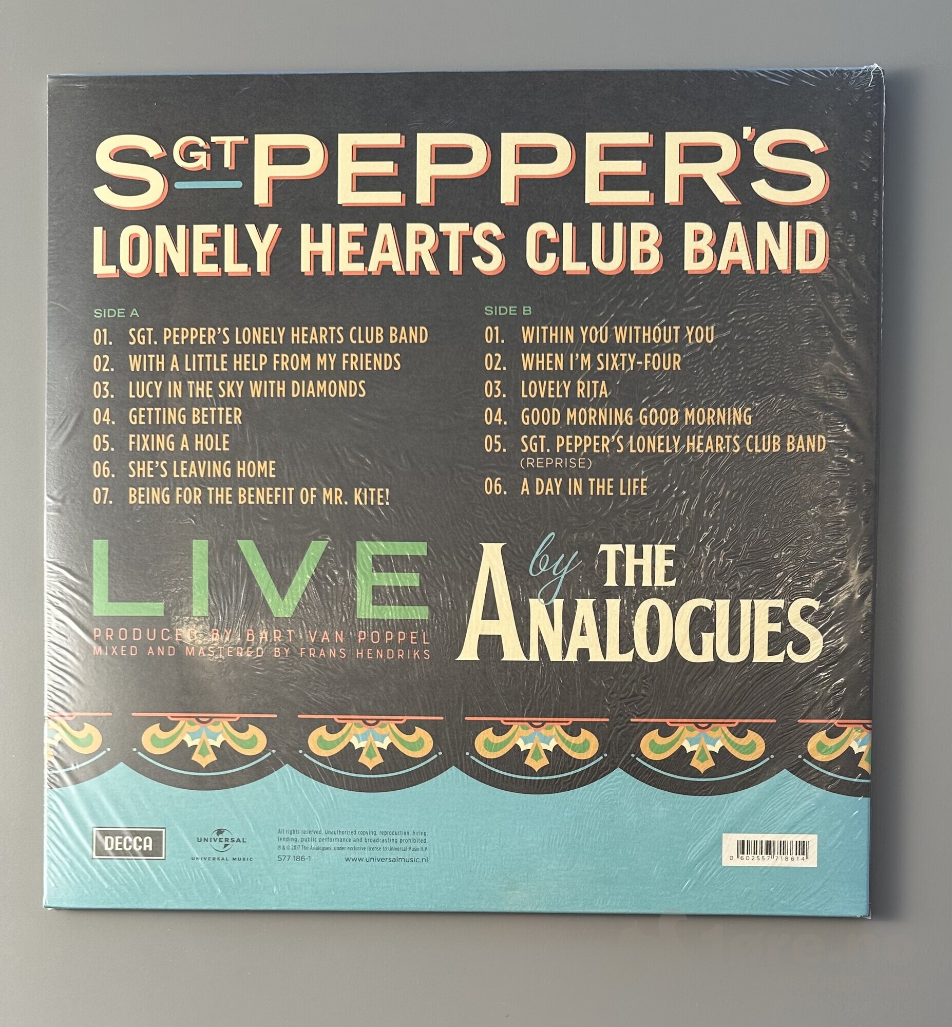 LP - The Analogues - Sgt Peppers Lonely Hearts Club Band, bilde 2