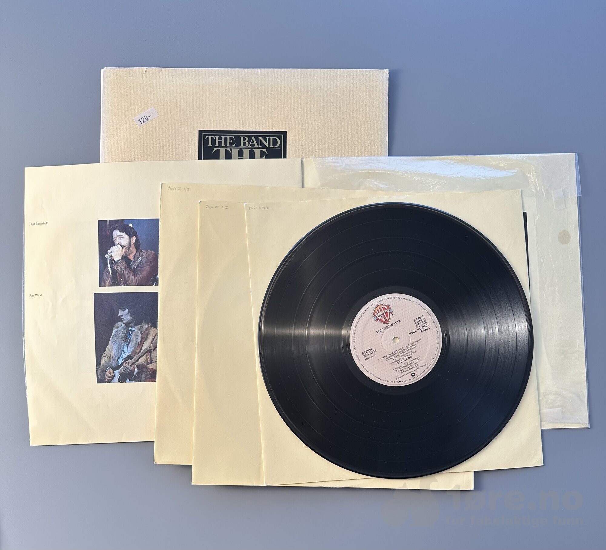 LP - The Band - The Last Waltz, bilde 3