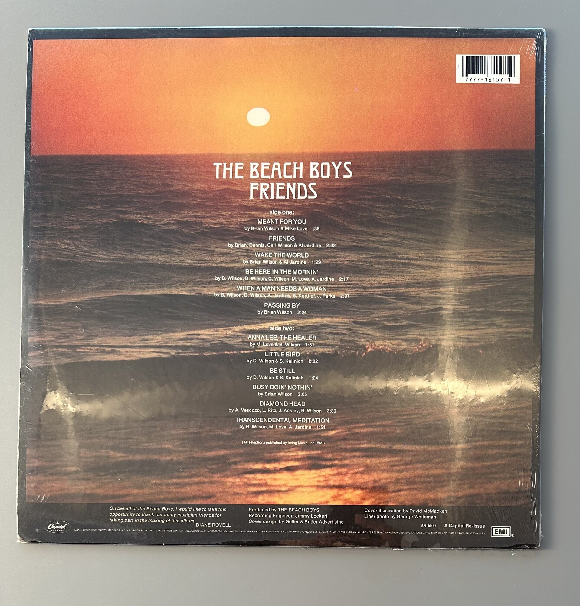 LP - The Beach Boys - Friends, bilde 2