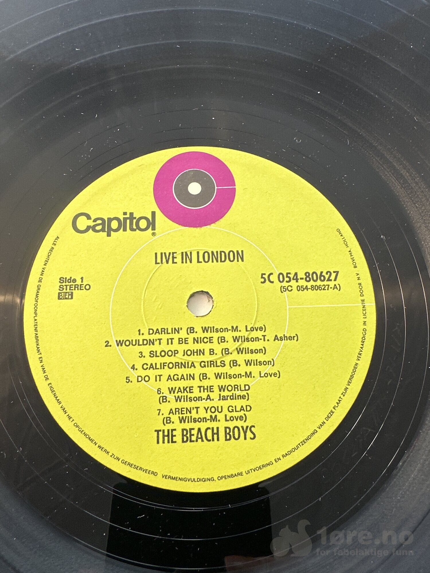 LP - The Beach Boys - Live in London, bilde 3