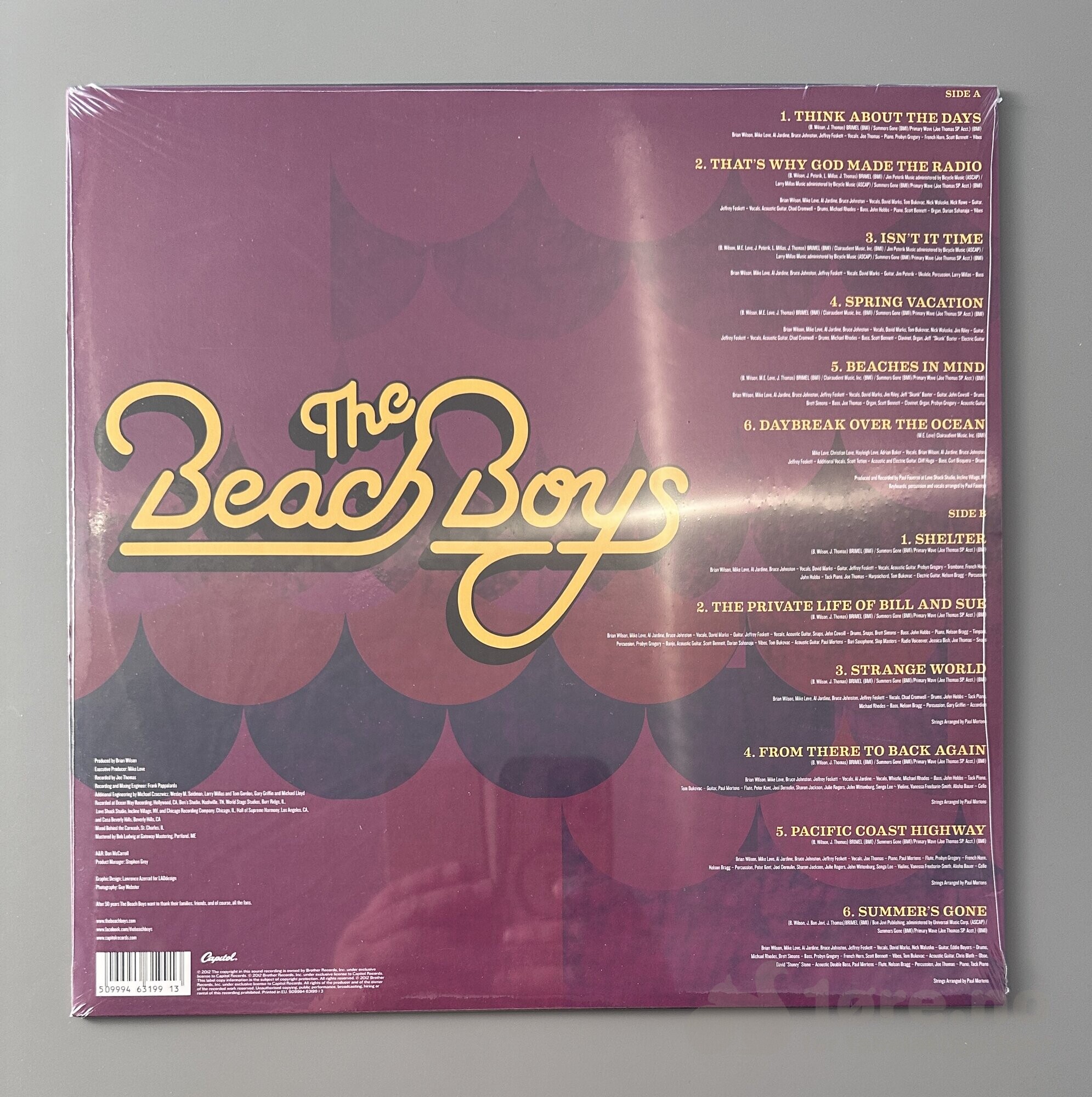 LP - The Beach Boys - That's why God made the radio, bilde 2