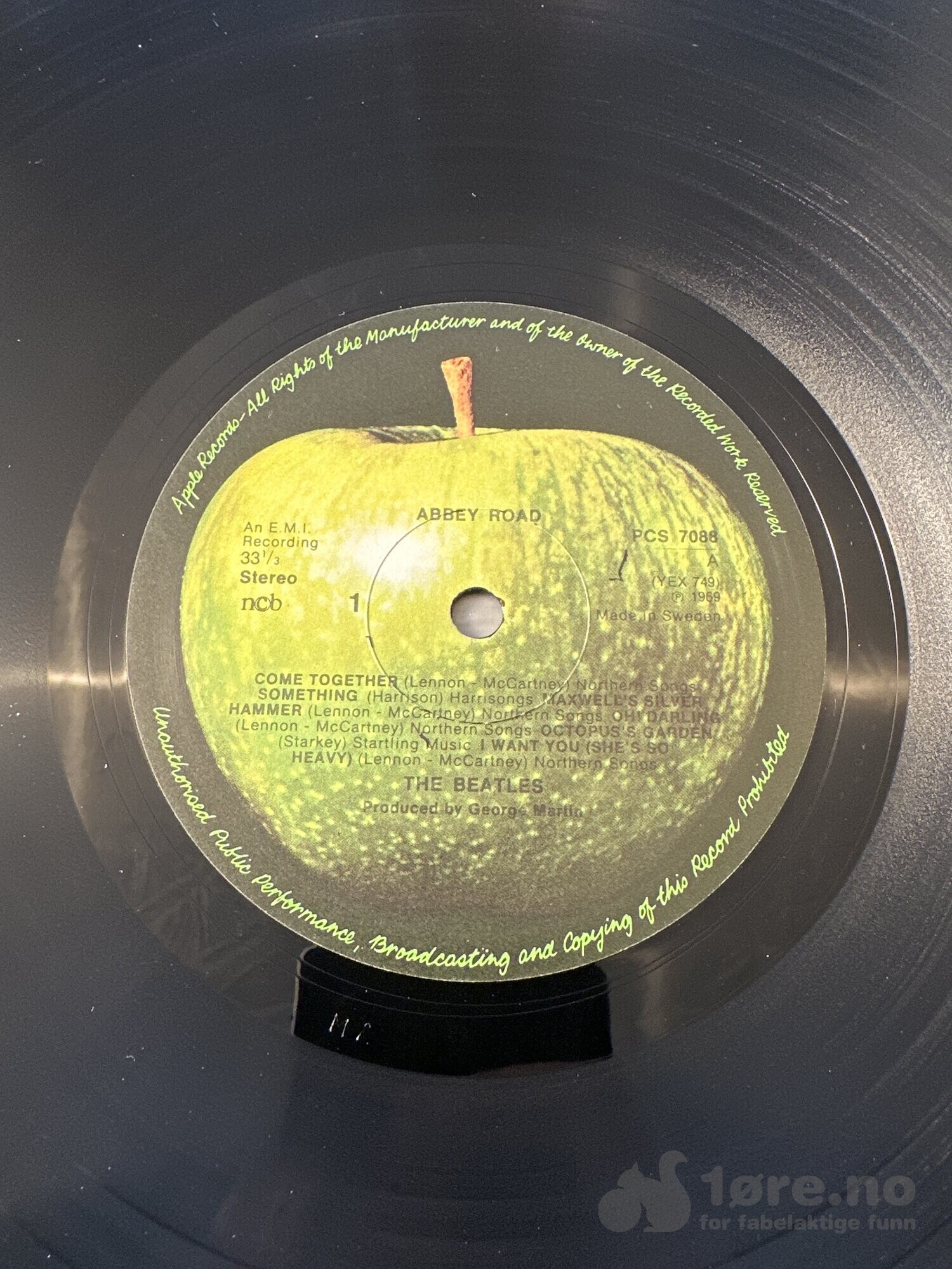 LP - The Beatles - Abbey Road, bilde 3
