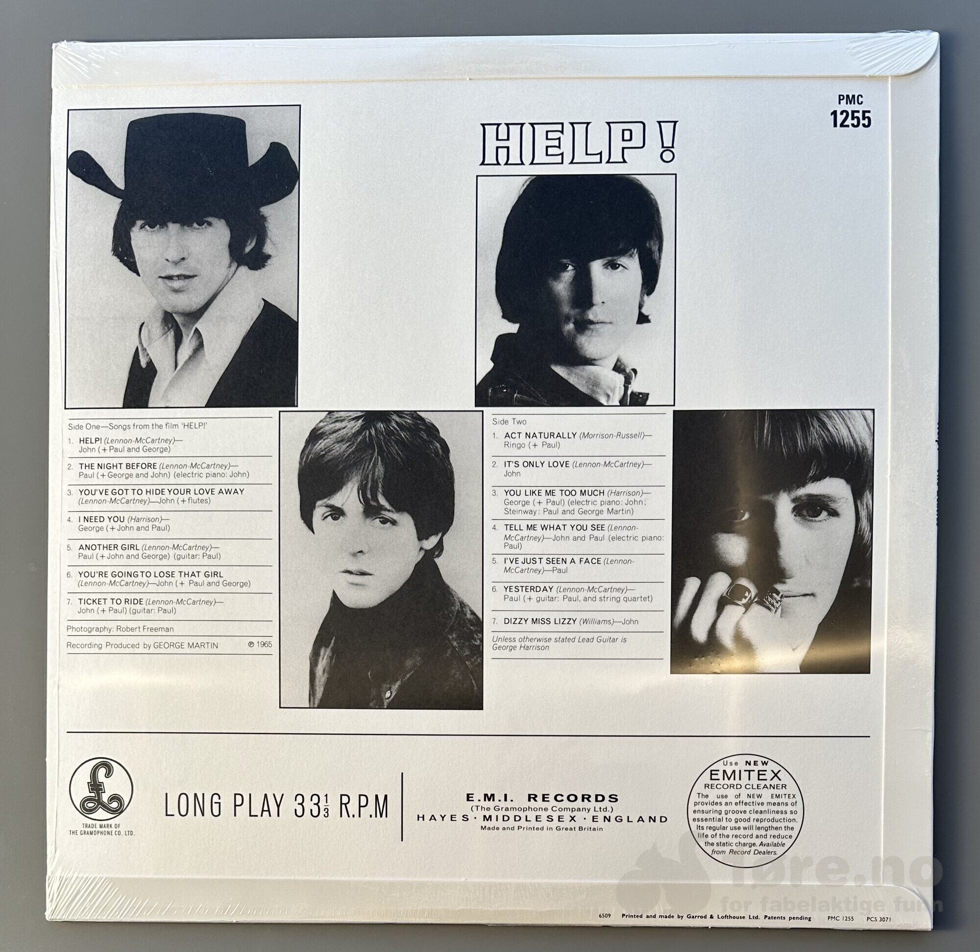 LP - The Beatles - Help!, bilde 2