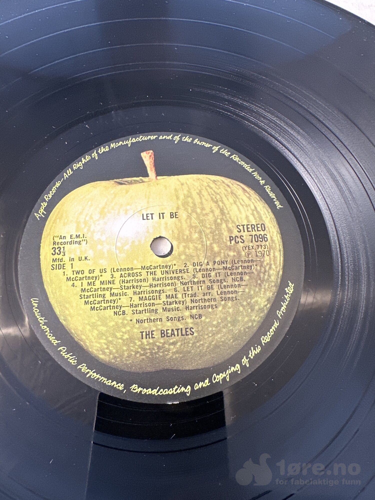 LP - The Beatles - Let It Be, bilde 3