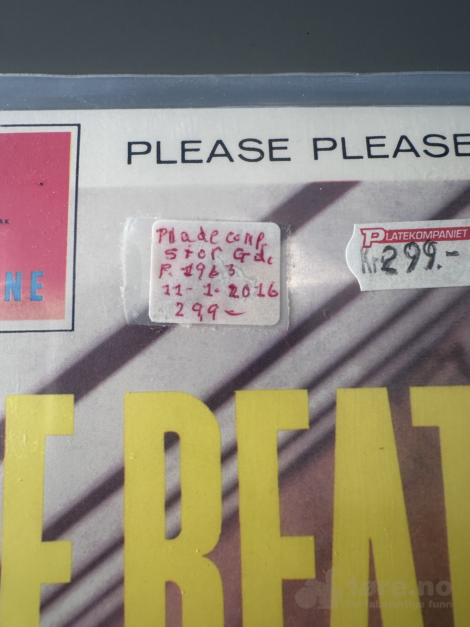 LP - The Beatles - Please Please me, bilde 3