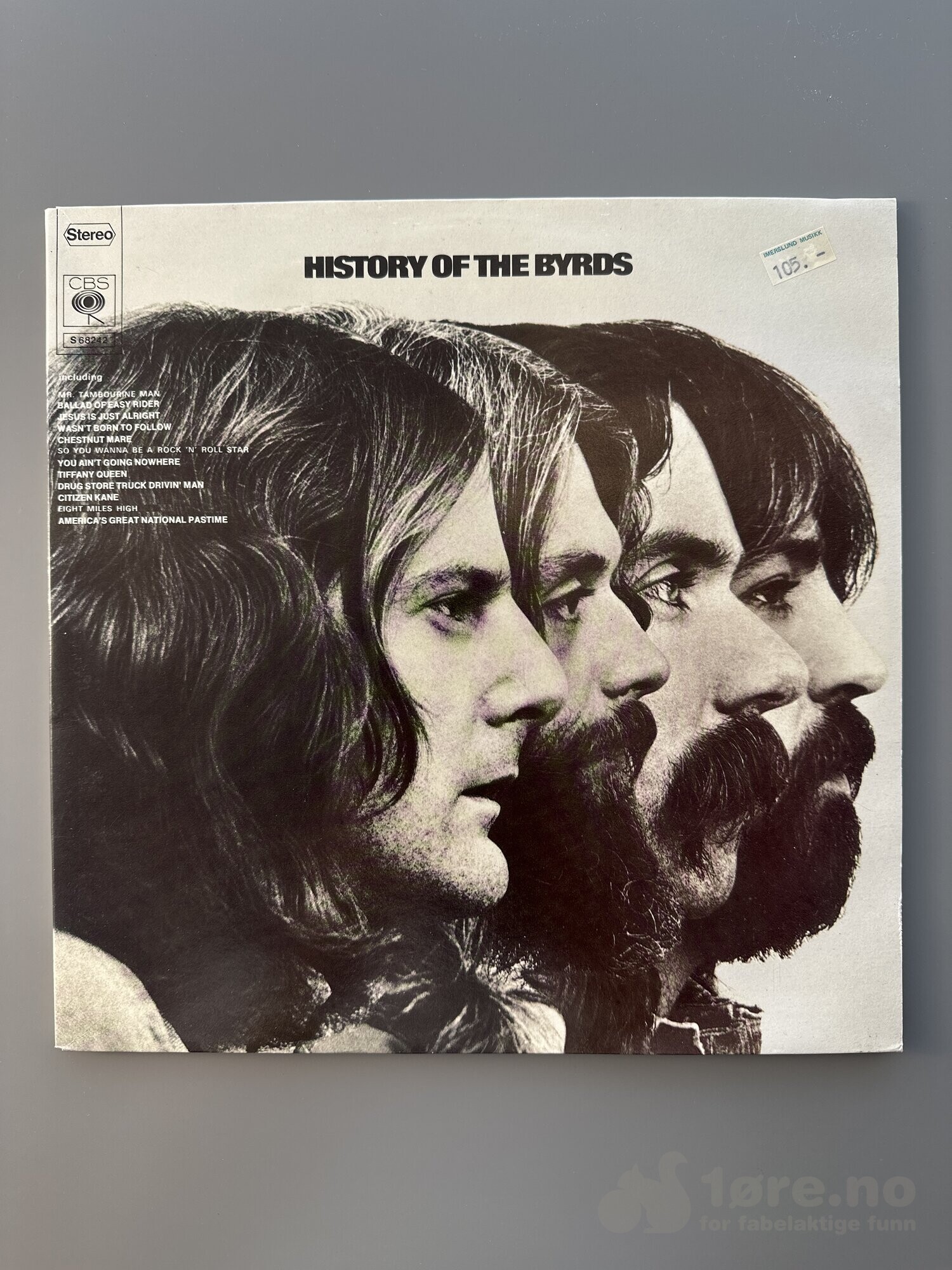 LP - The Byrds - History of the Byrds