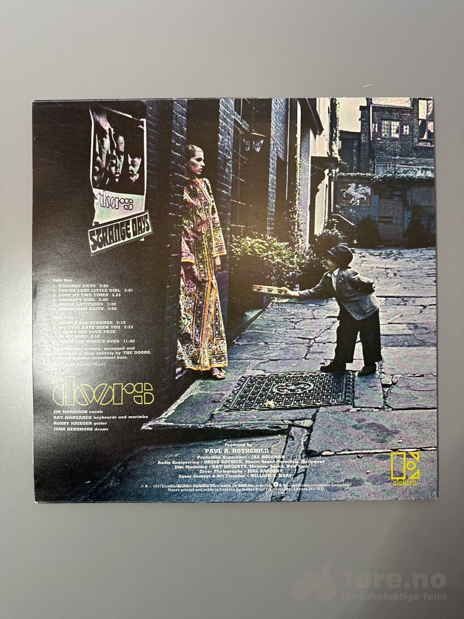 LP - The Doors - Strange Days, bilde 2