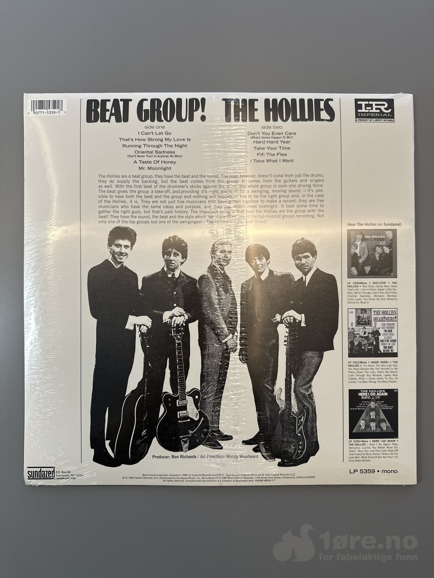 LP - The Hollies - Beat Group!, bilde 2