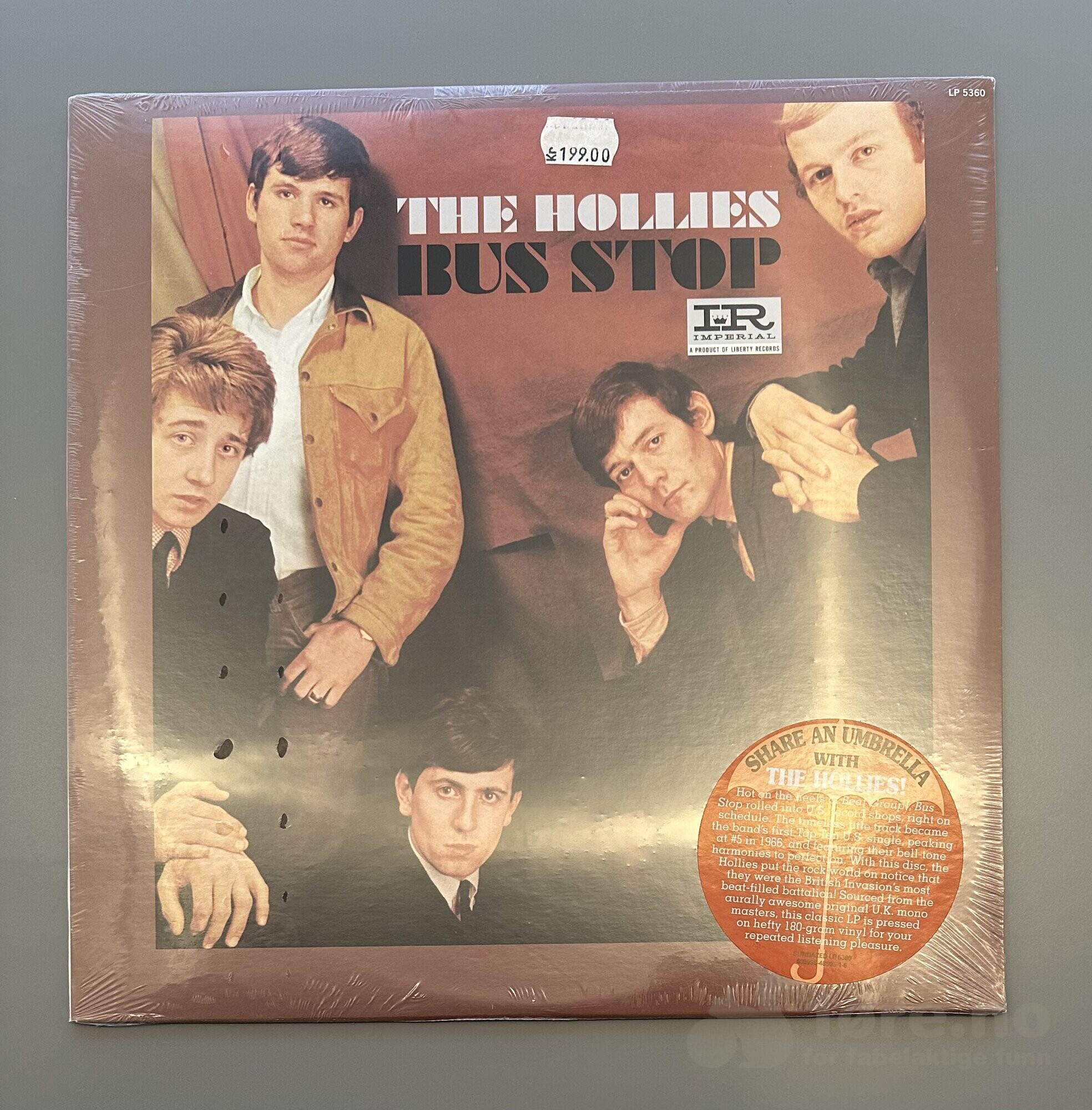 LP - The Hollies - Bus stop