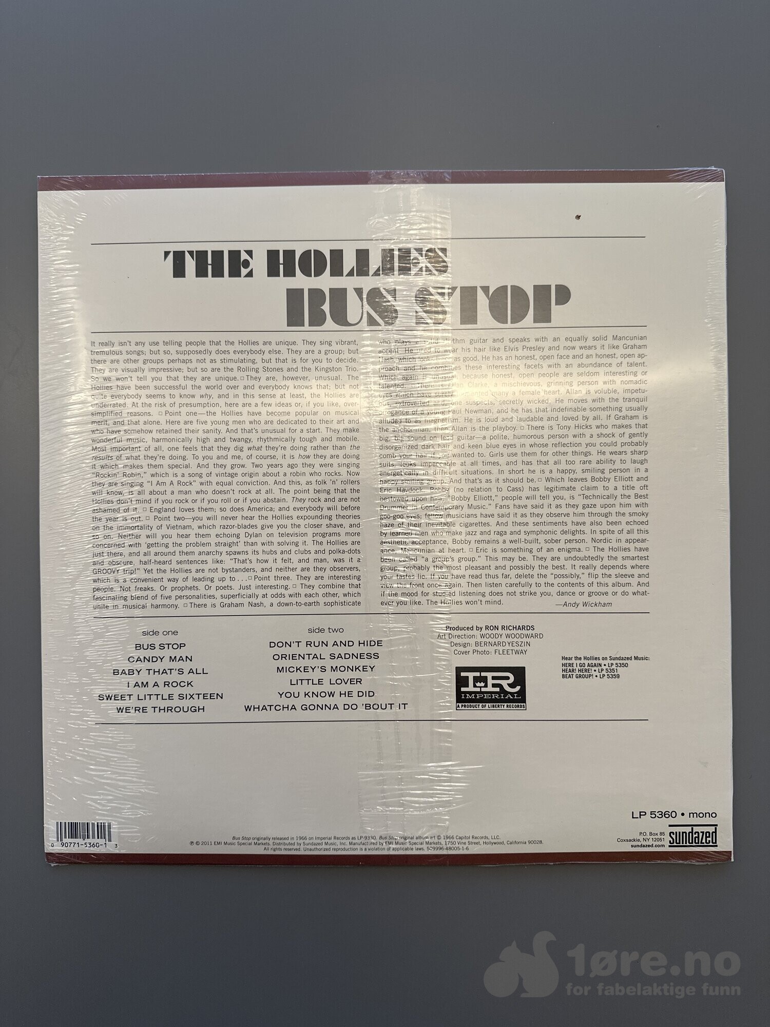 LP - The Hollies - Bus stop, bilde 2
