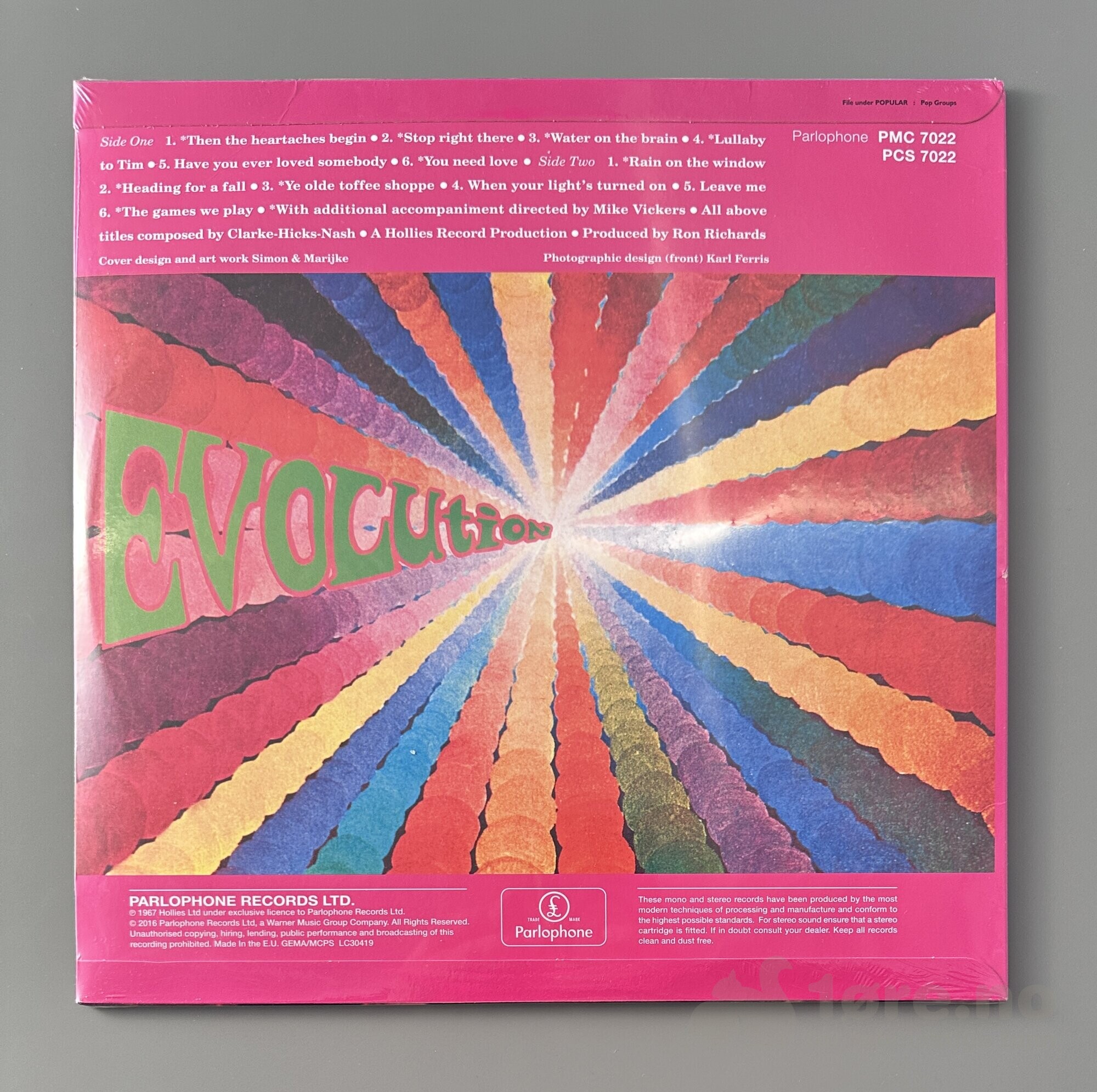 LP - The Hollies - Evolution, bilde 2