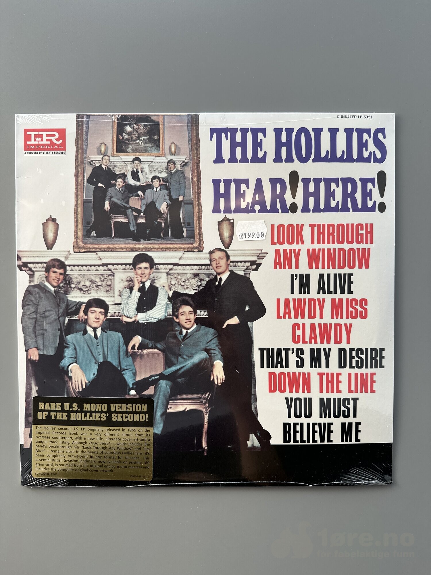 LP - The Hollies - Hear! Here!