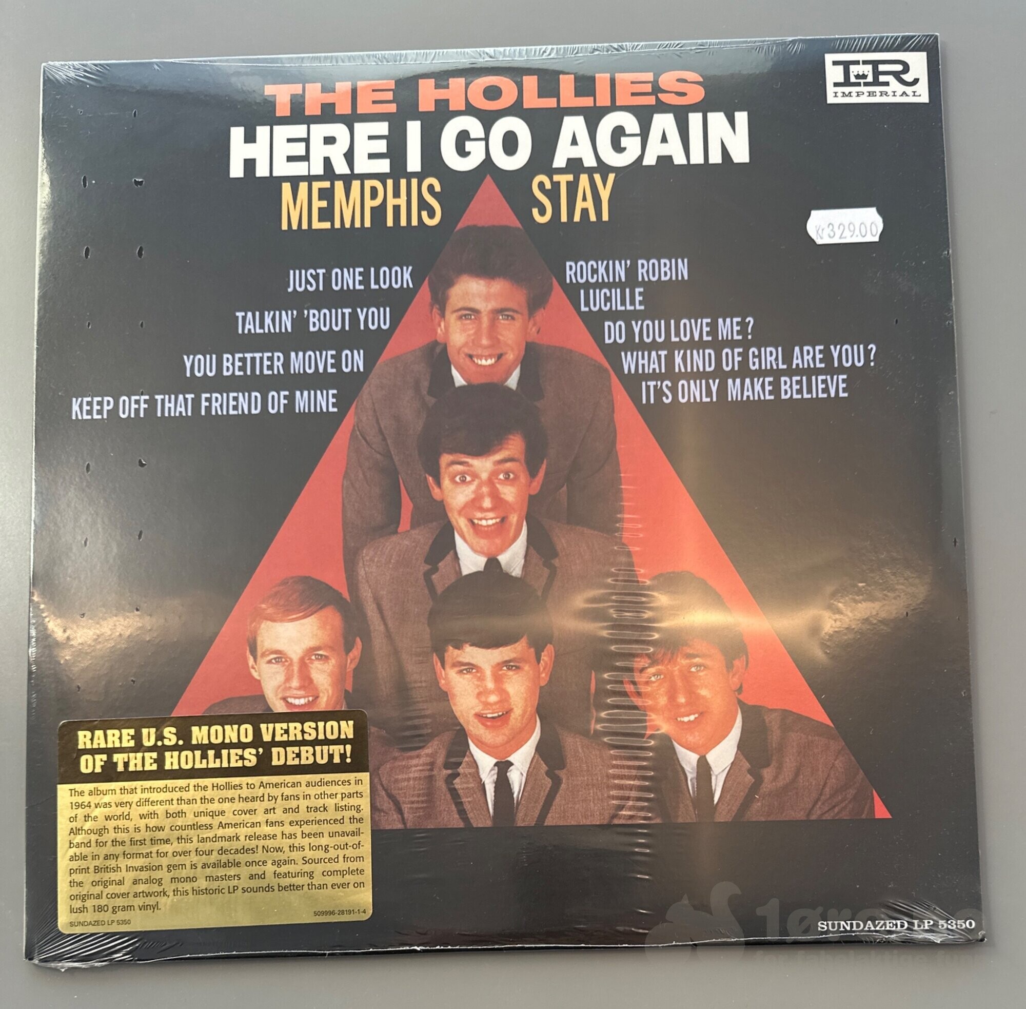 LP - The Hollies - Here I Go Again