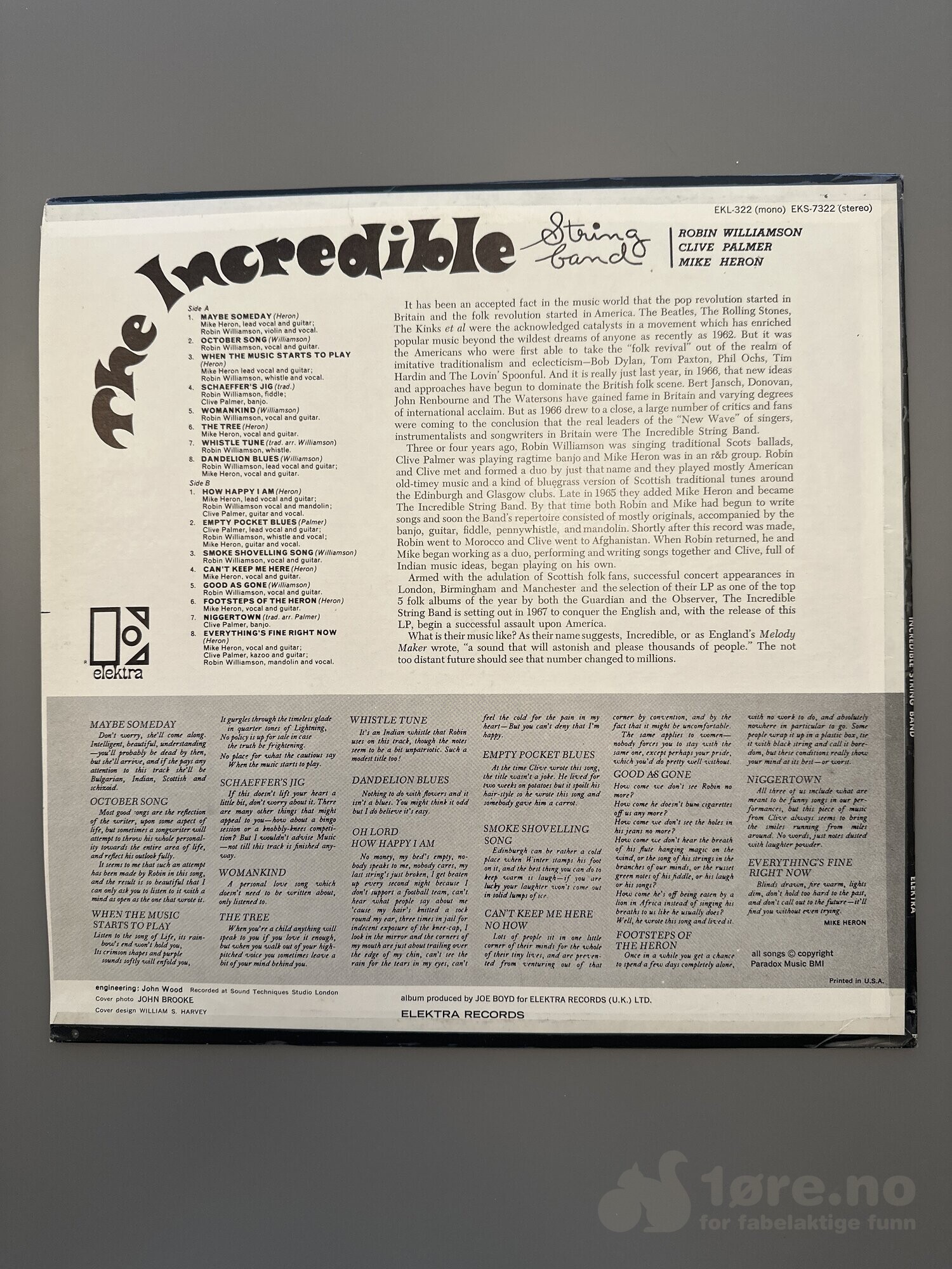 LP - The Incredible String band, bilde 2