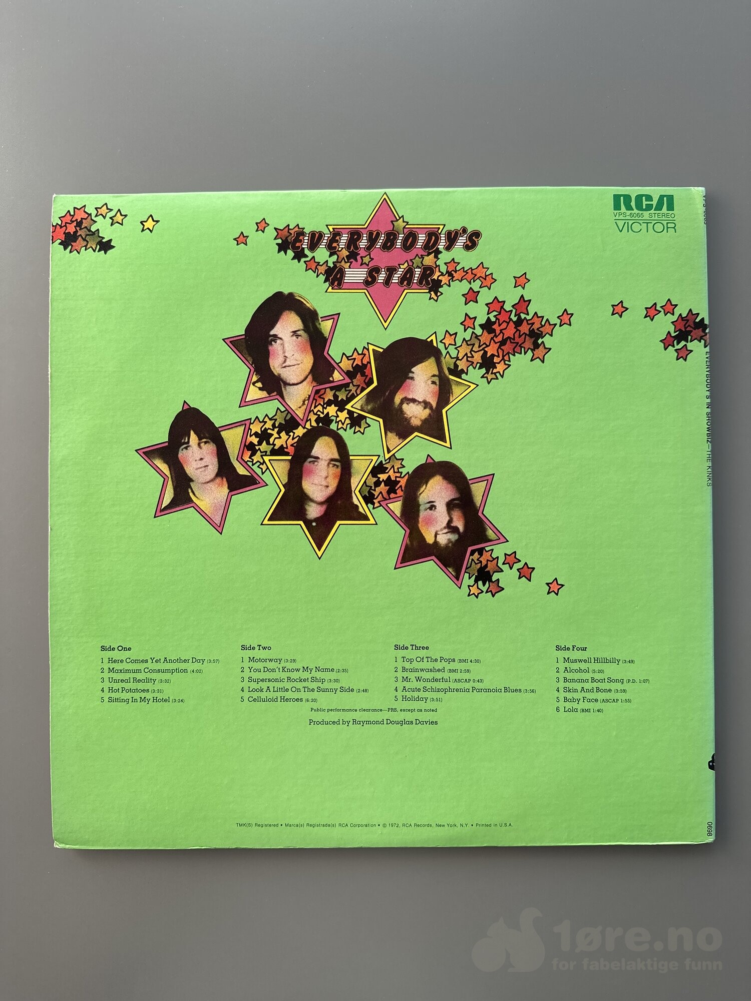LP - The Kinks - Everybody’s in showbiz, bilde 2