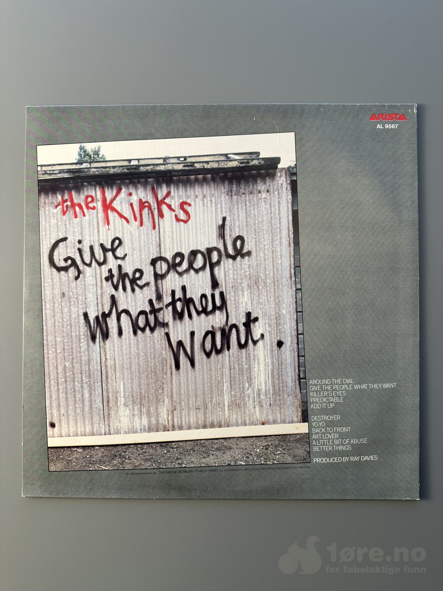 LP - The Kinks - Give the people what the want, bilde 2