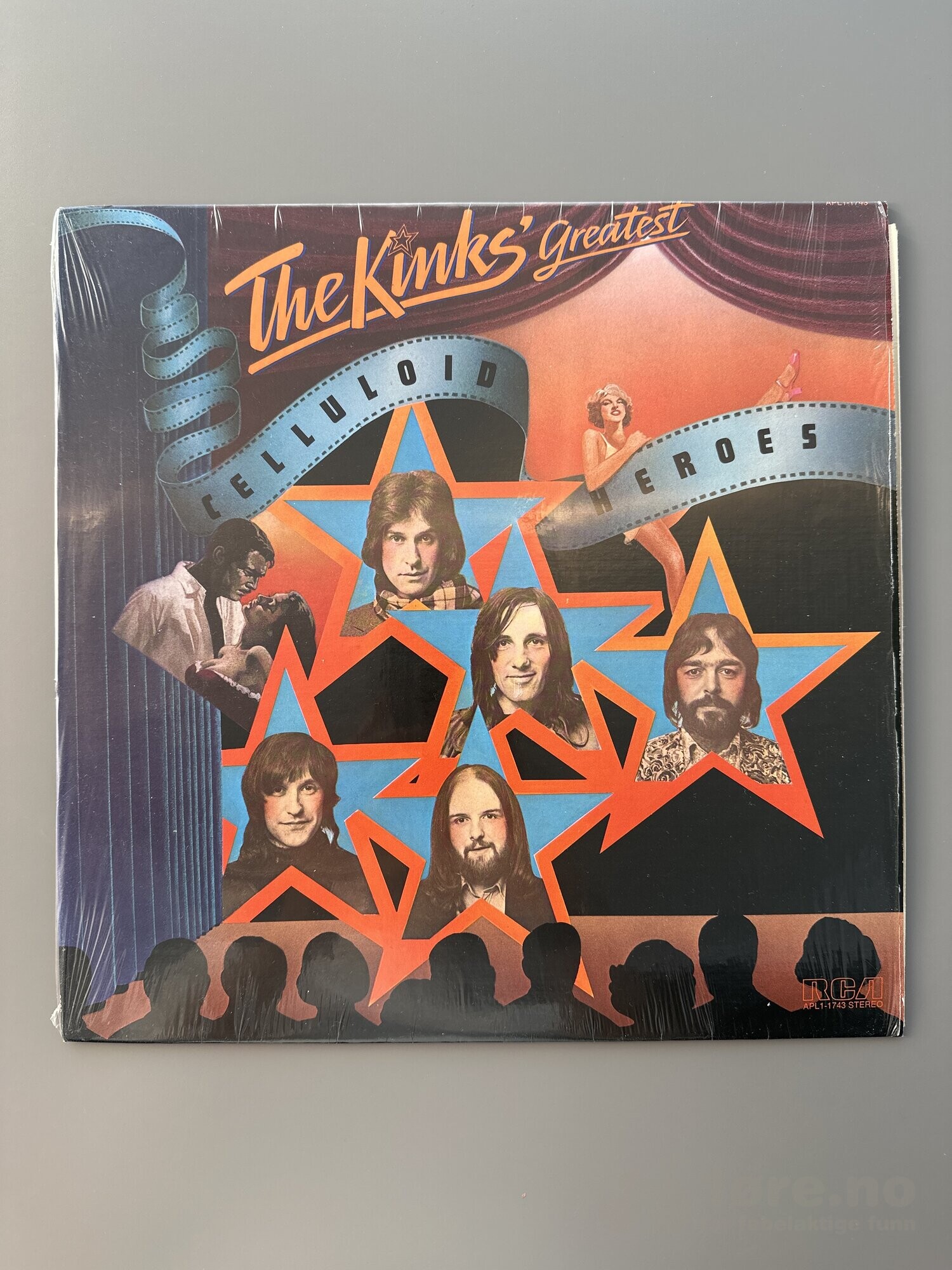 LP - The Kinks - Greatest celluloid heroes