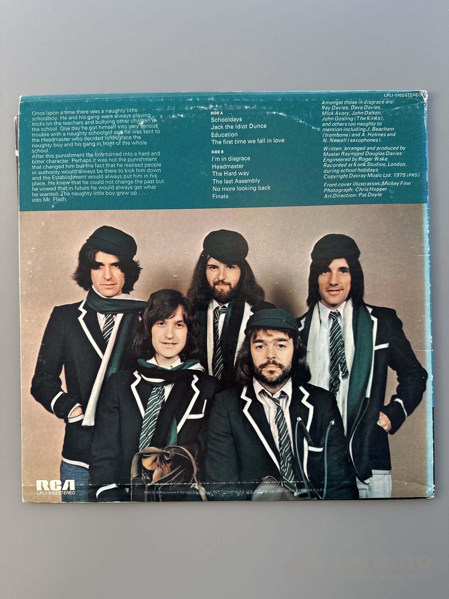 LP - The Kinks - Schoolboys in Disgrcace, bilde 2