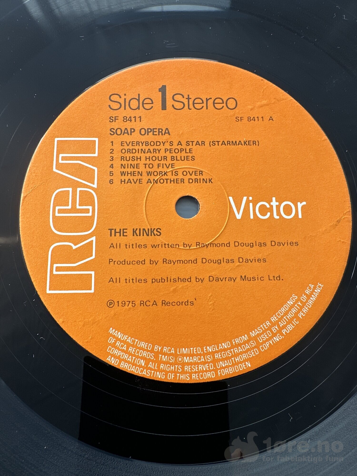 LP - The Kinks - Soap Opera, bilde 3