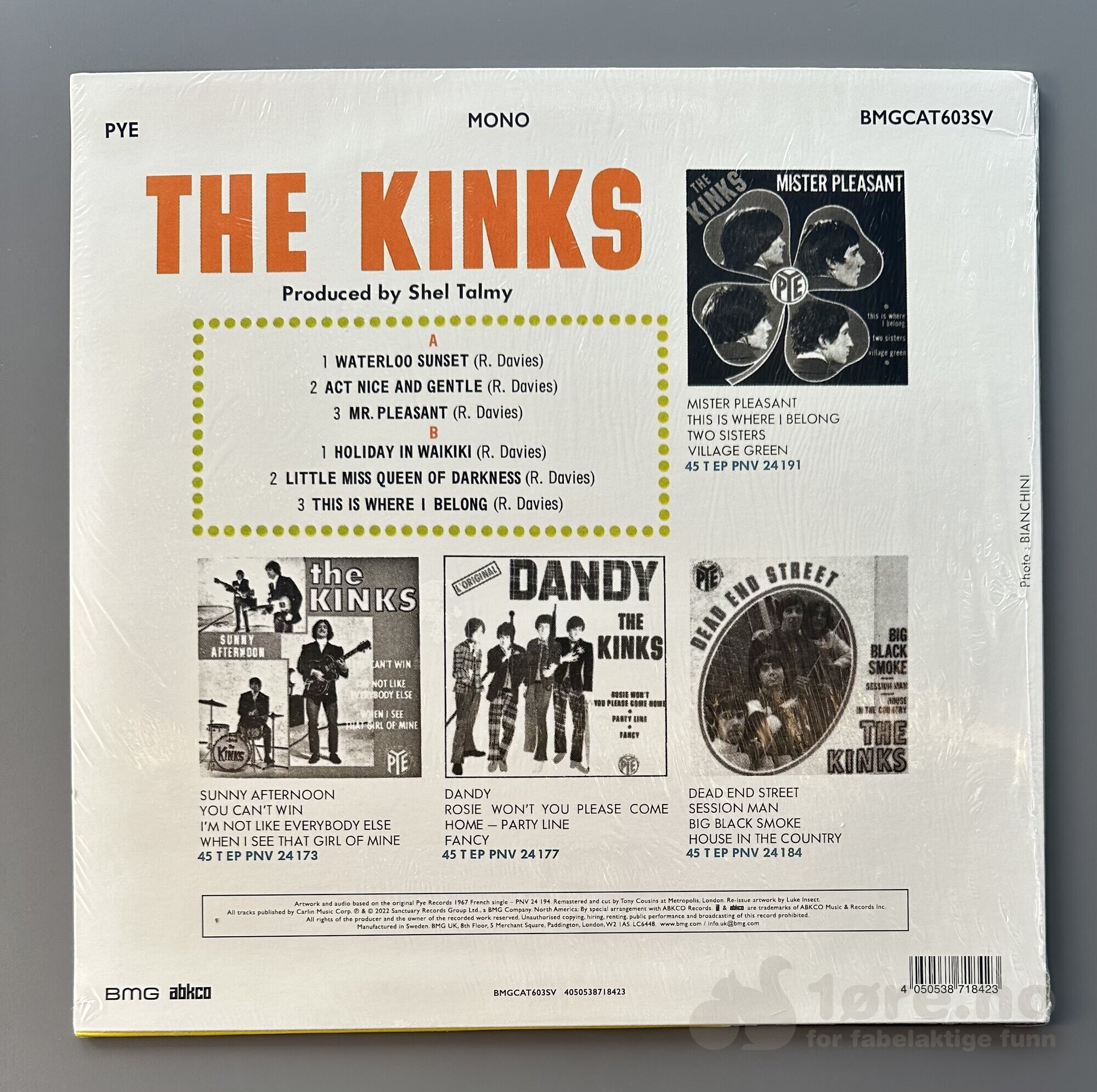 LP - The Kinks - Waterloo Sunset, bilde 2