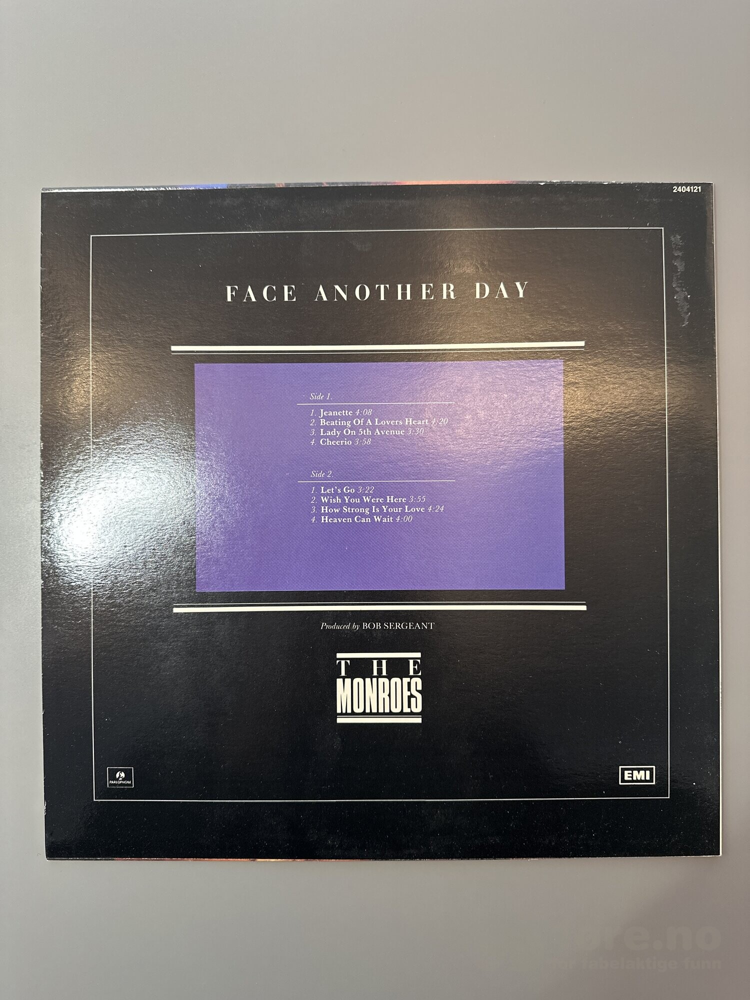 LP - The Monroes - Face another day, bilde 2