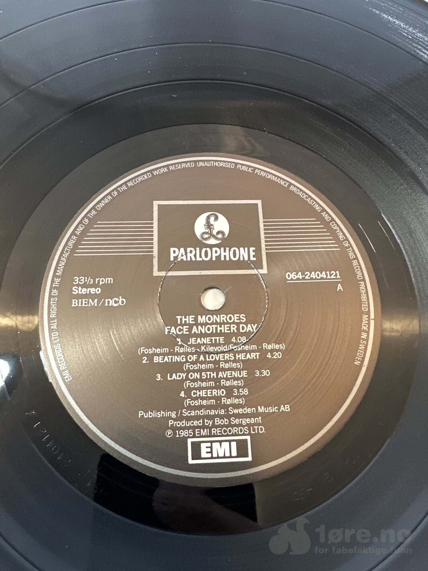 LP - The Monroes - Face another day, bilde 3