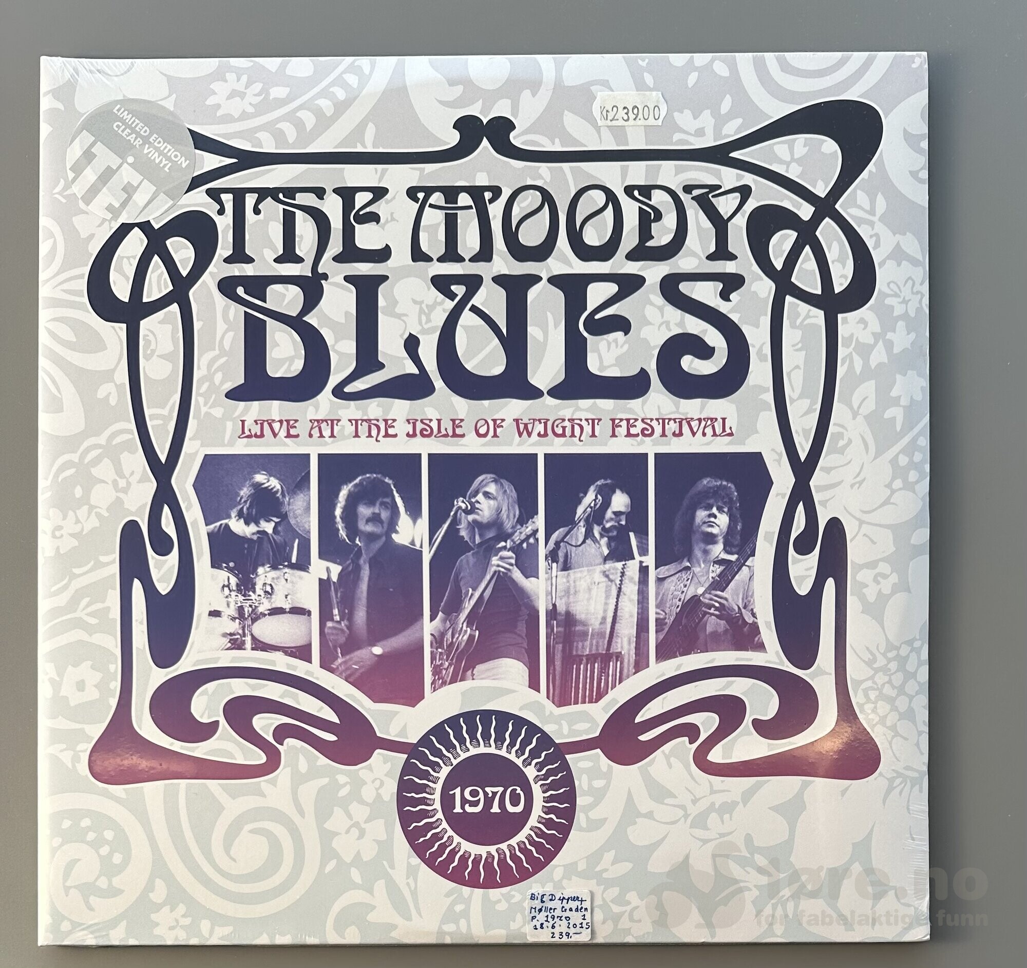 LP - The Moody Blue - Live at The Isle of Wight Festival